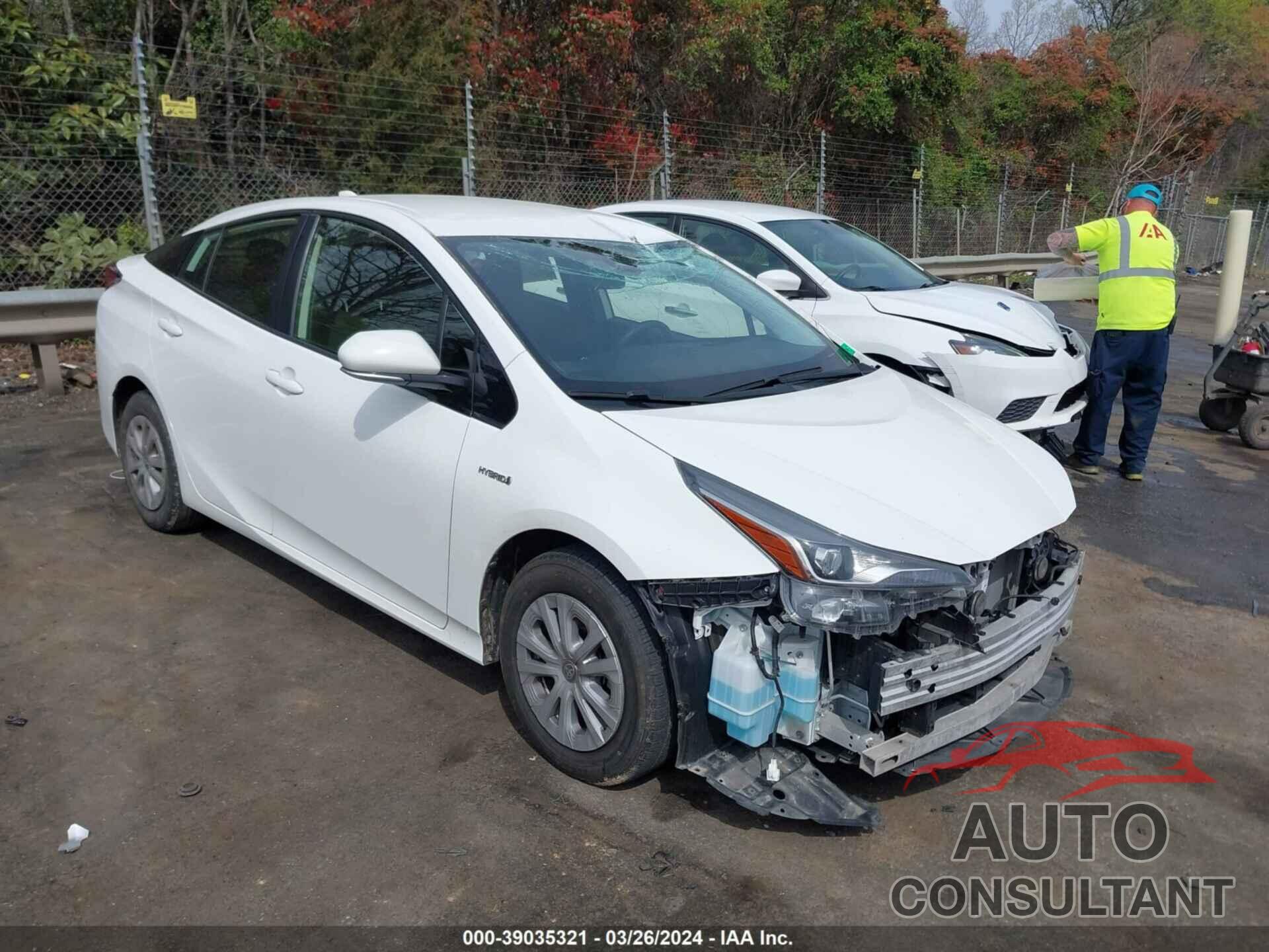 TOYOTA PRIUS 2020 - JTDKARFUXL3112778