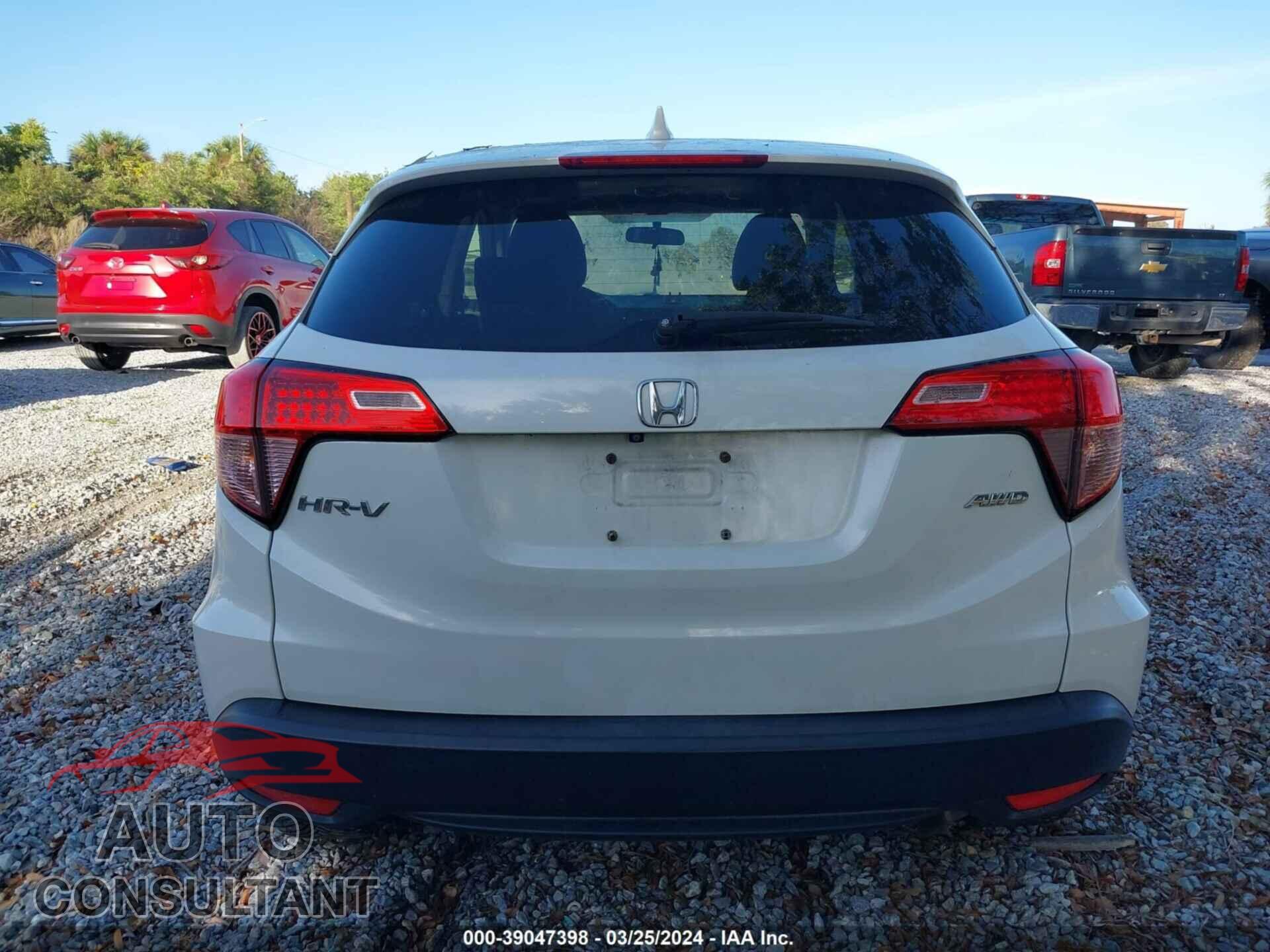 HONDA HR-V 2017 - 3CZRU6H57HM717237