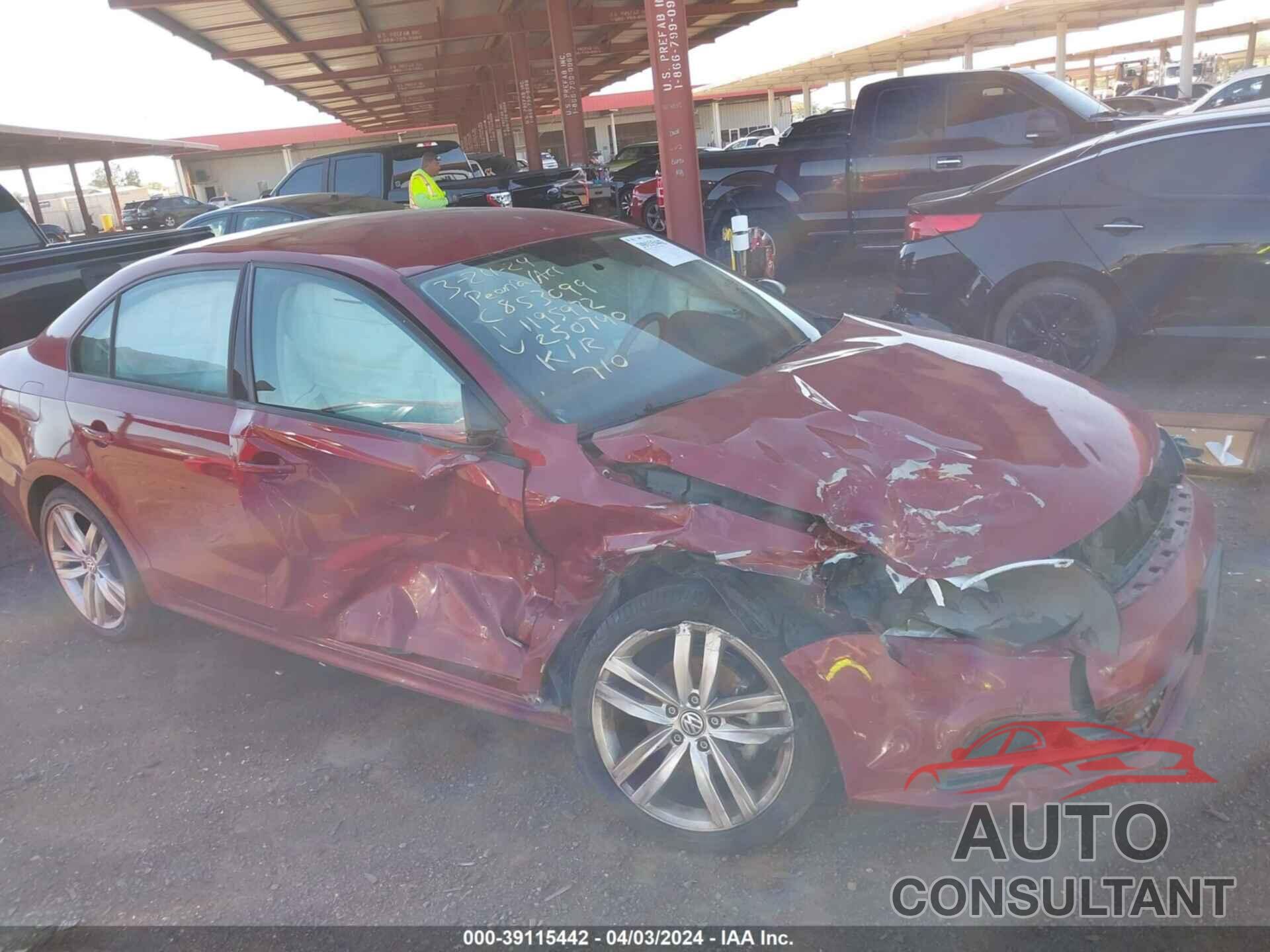 VOLKSWAGEN JETTA 2016 - 3VW267AJ0GM250740