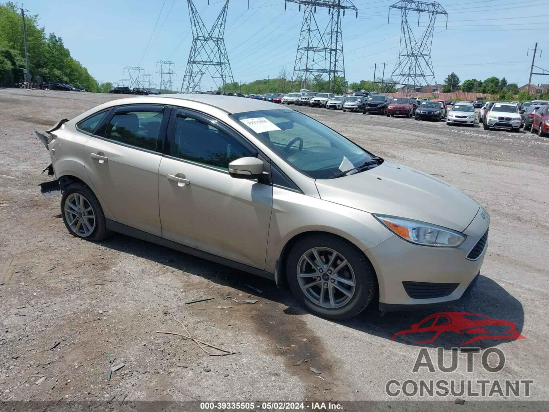 FORD FOCUS 2017 - 1FADP3F22HL302607