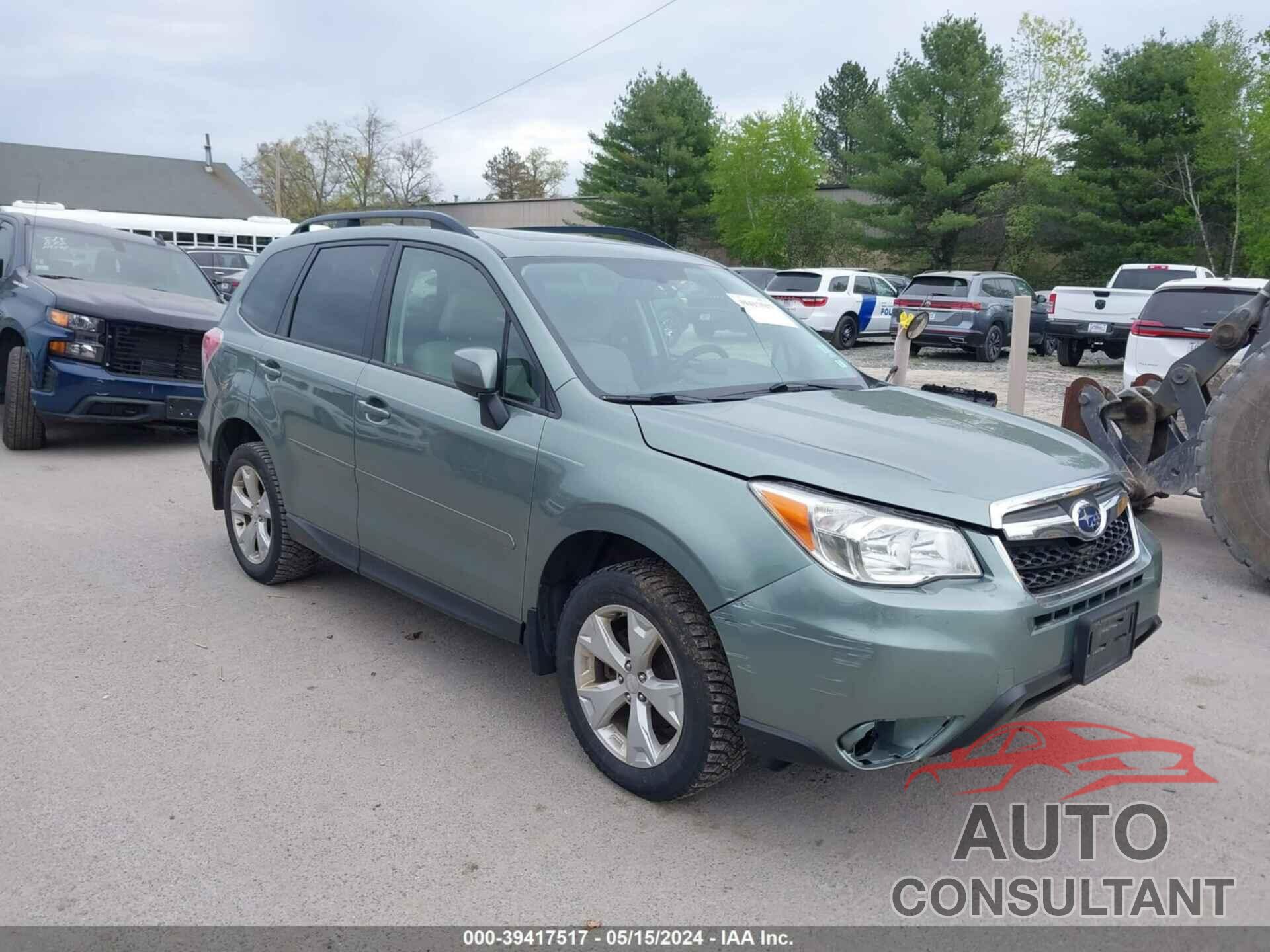 SUBARU FORESTER 2016 - JF2SJADCXGH512443