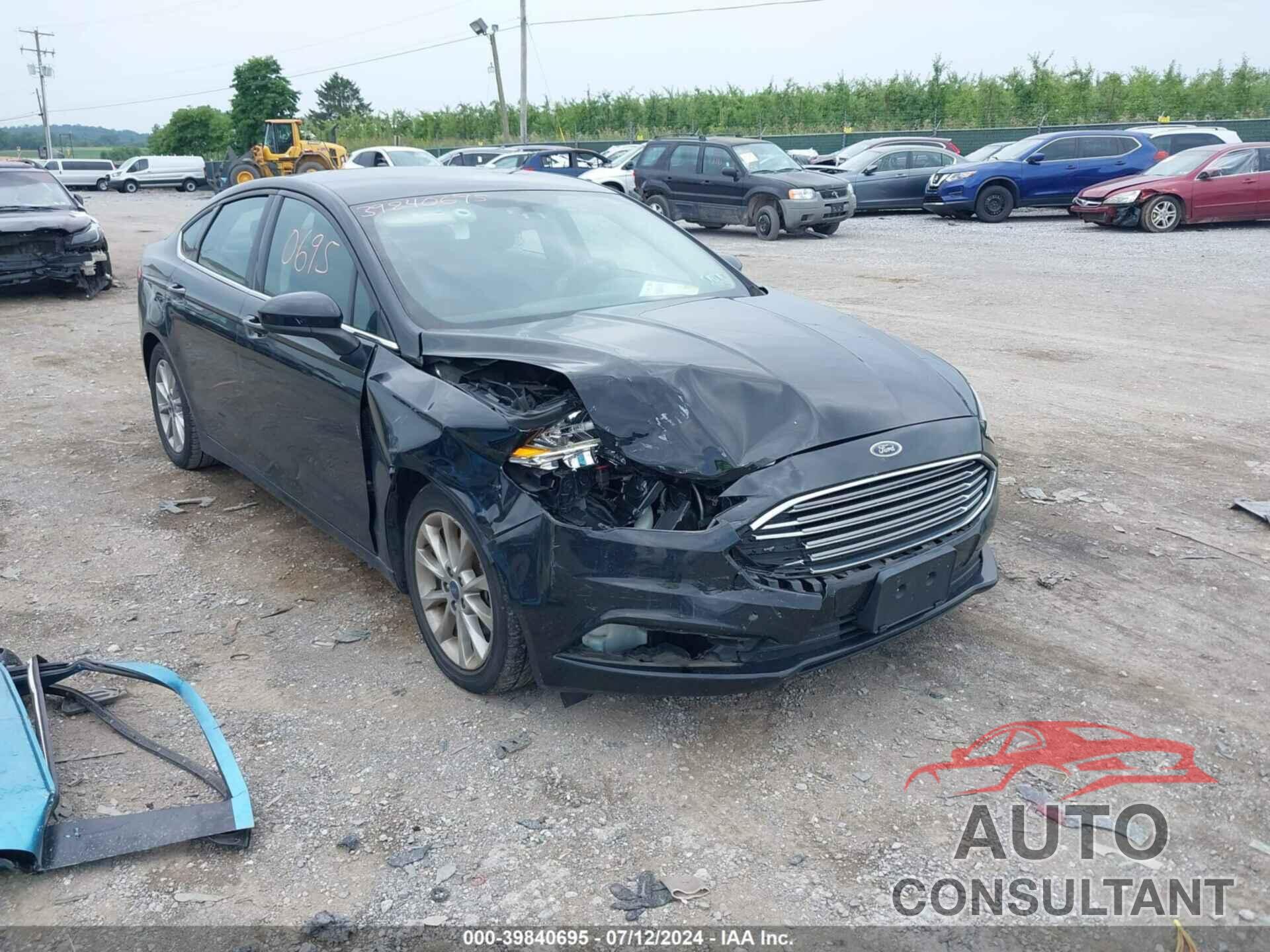 FORD FUSION 2017 - 3FA6P0H79HR390444