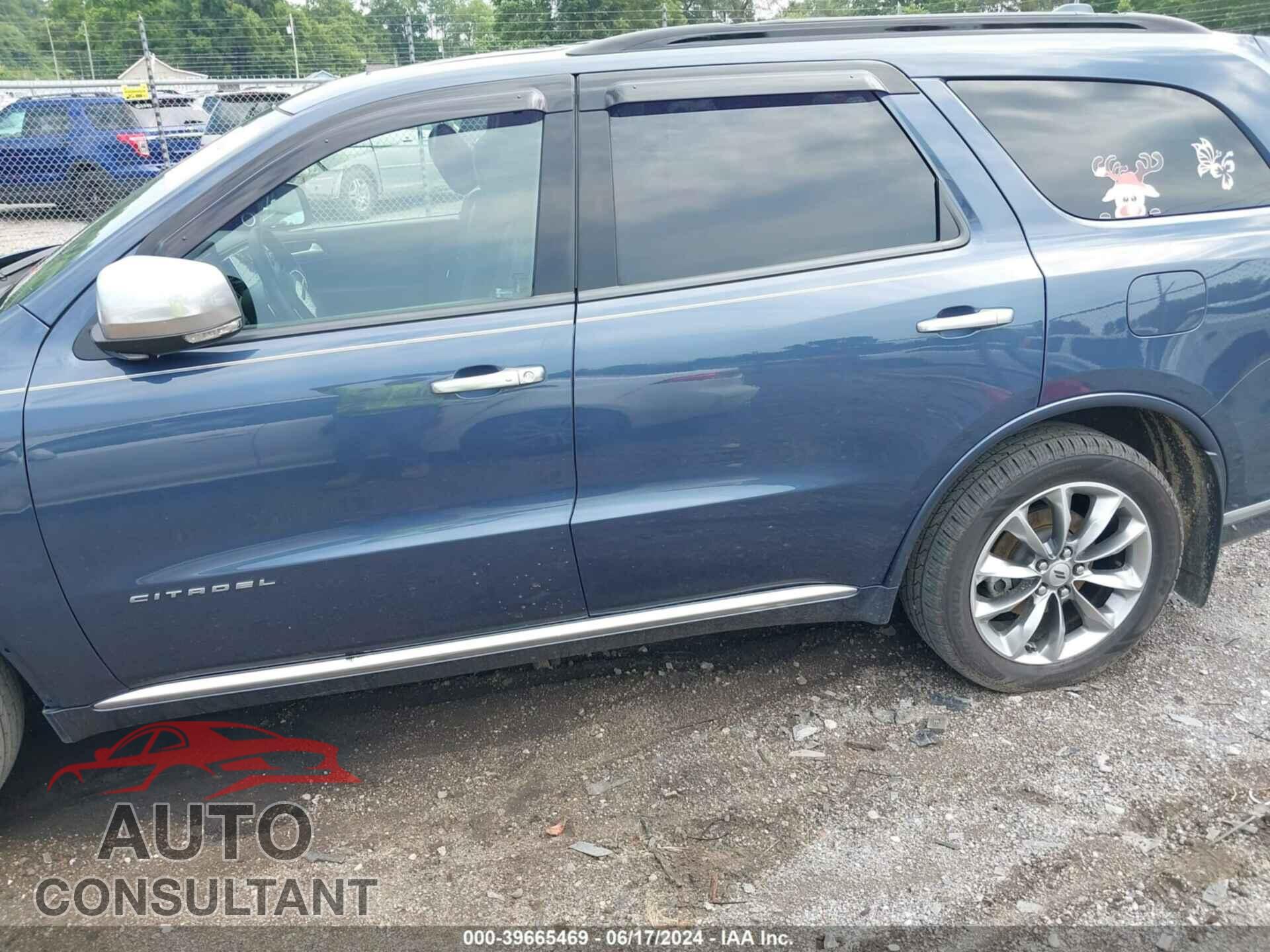DODGE DURANGO 2021 - 1C4RDJEG9MC740075