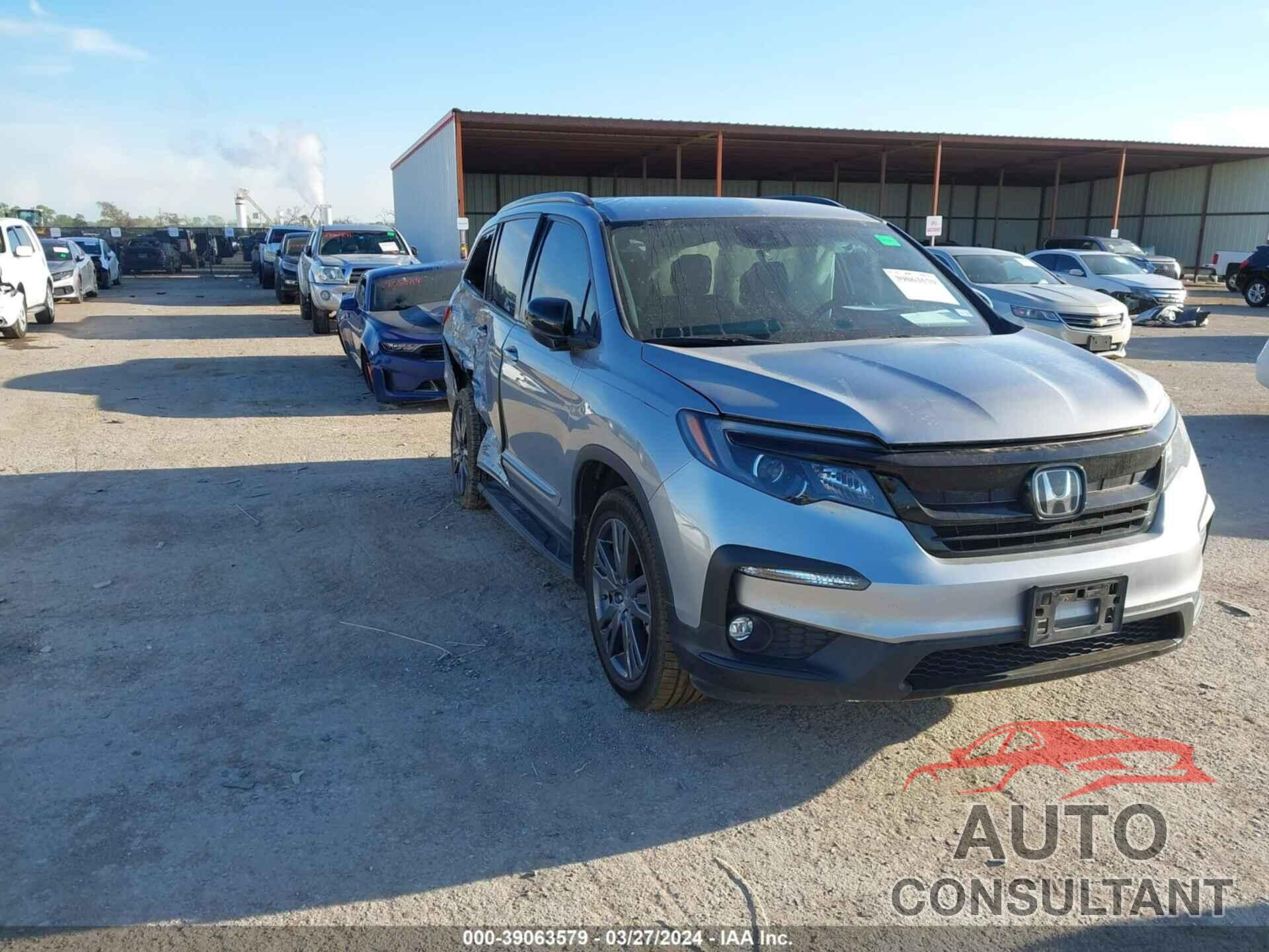 HONDA PILOT 2022 - 5FNYF5H35NB007371