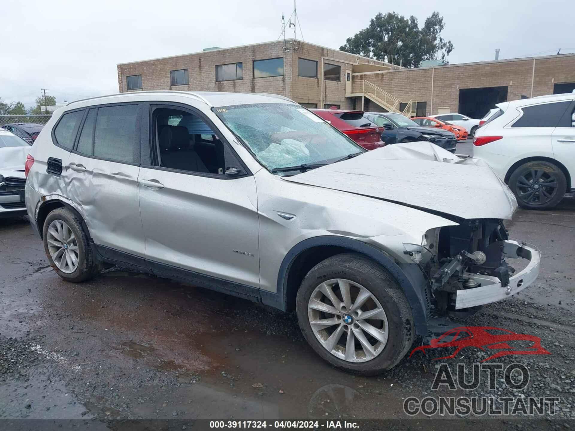 BMW X3 2016 - 5UXWX9C55G0D80658