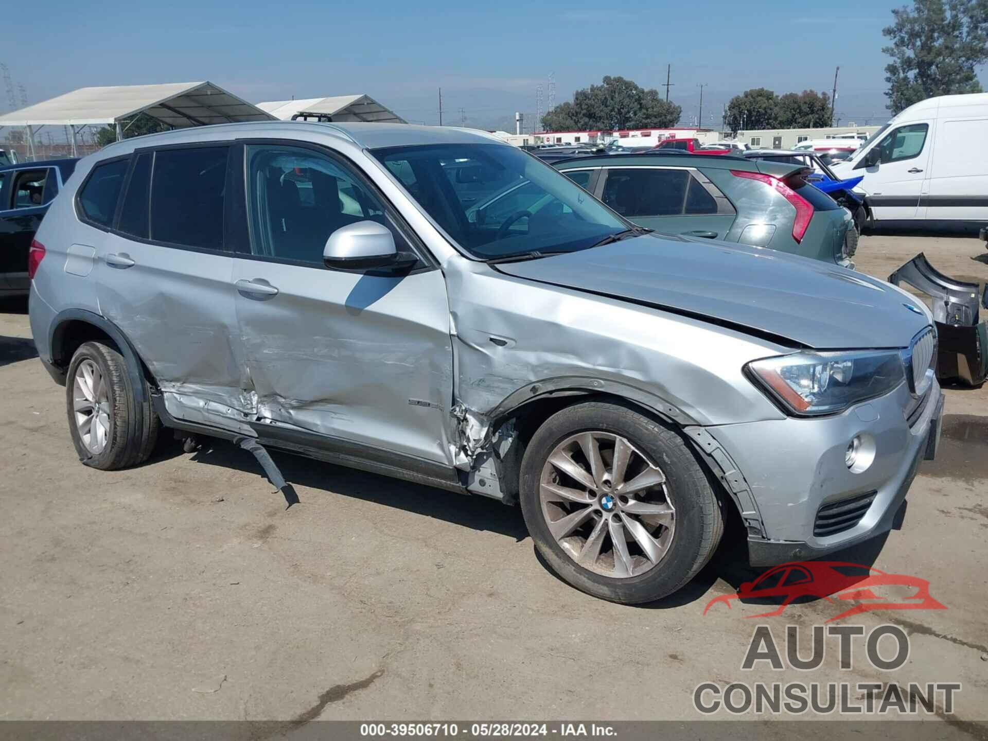 BMW X3 2017 - 5UXWZ7C50H0V85592