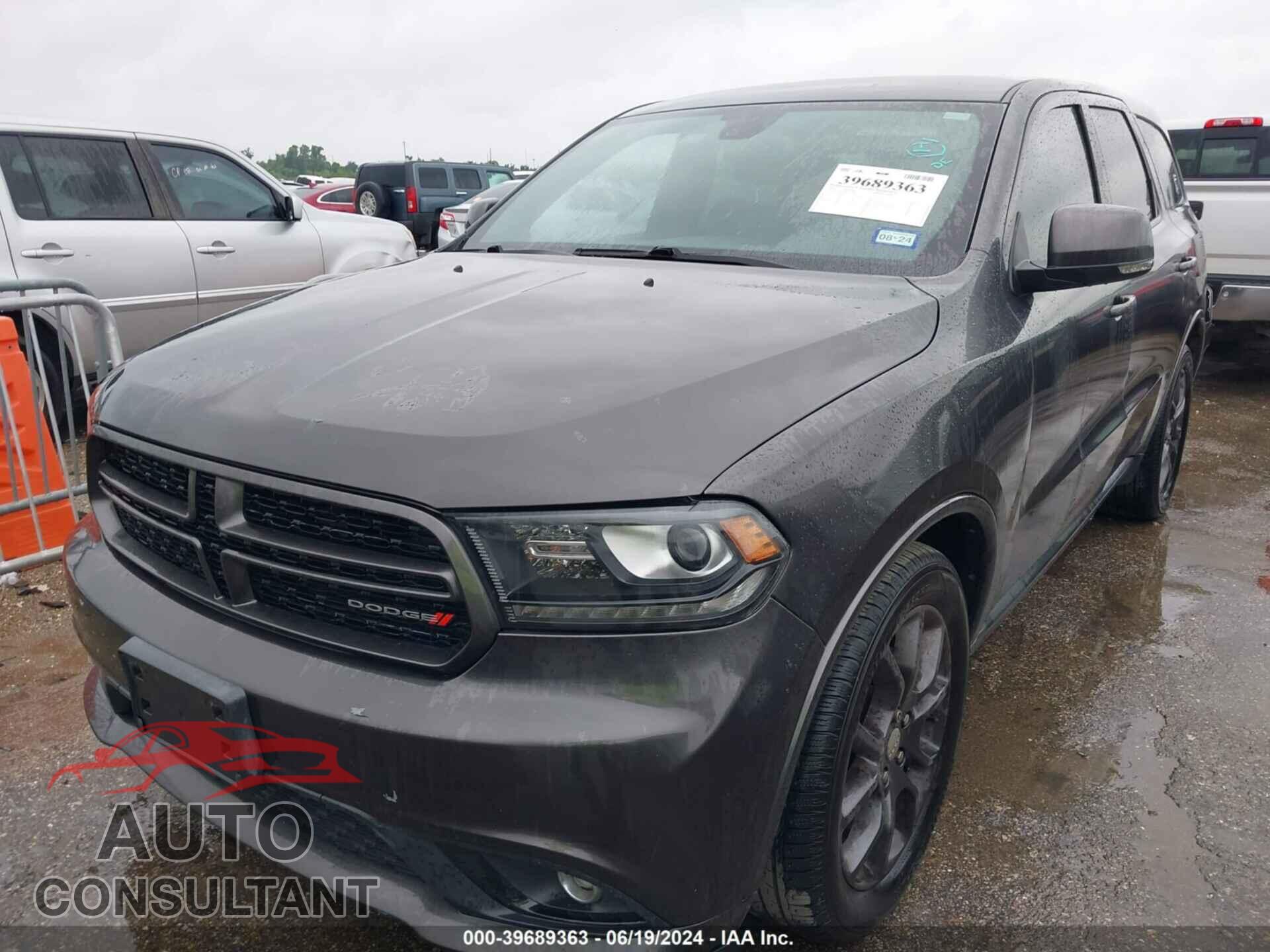 DODGE DURANGO 2016 - 1C4SDHCT2GC394403