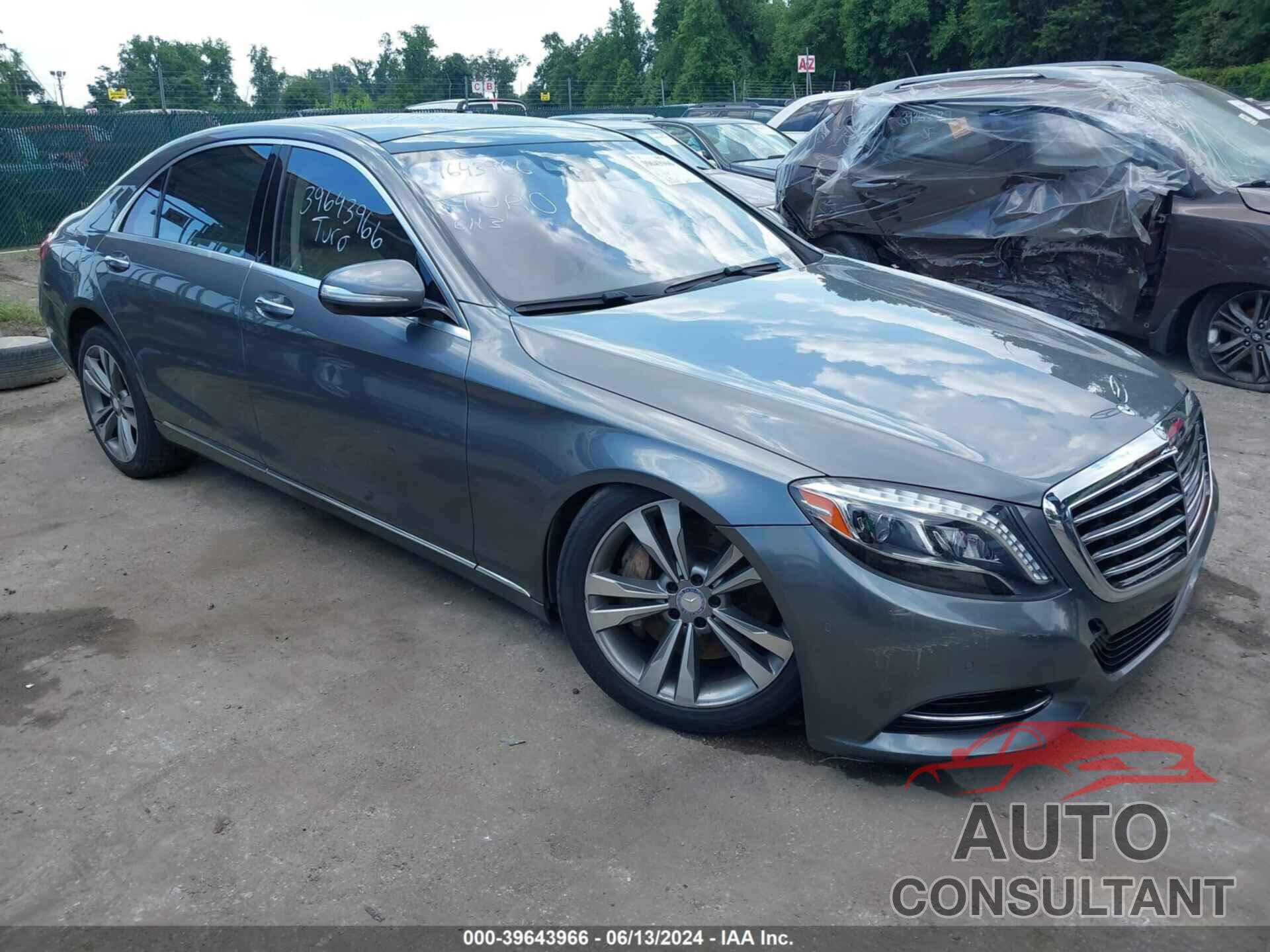 MERCEDES-BENZ S 550 2017 - WDDUG8FB3HA317786