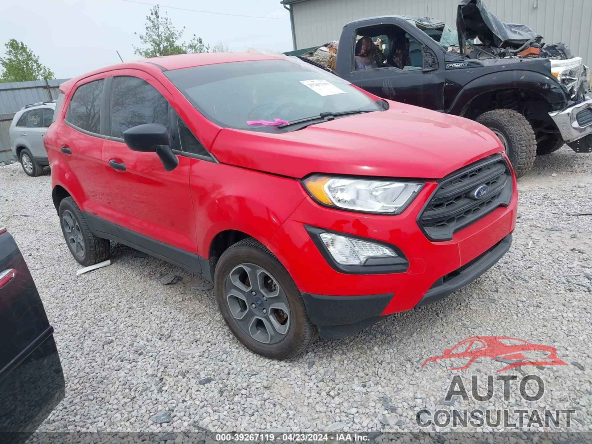 FORD ECOSPORT 2022 - MAJ6S3FL5NC473508