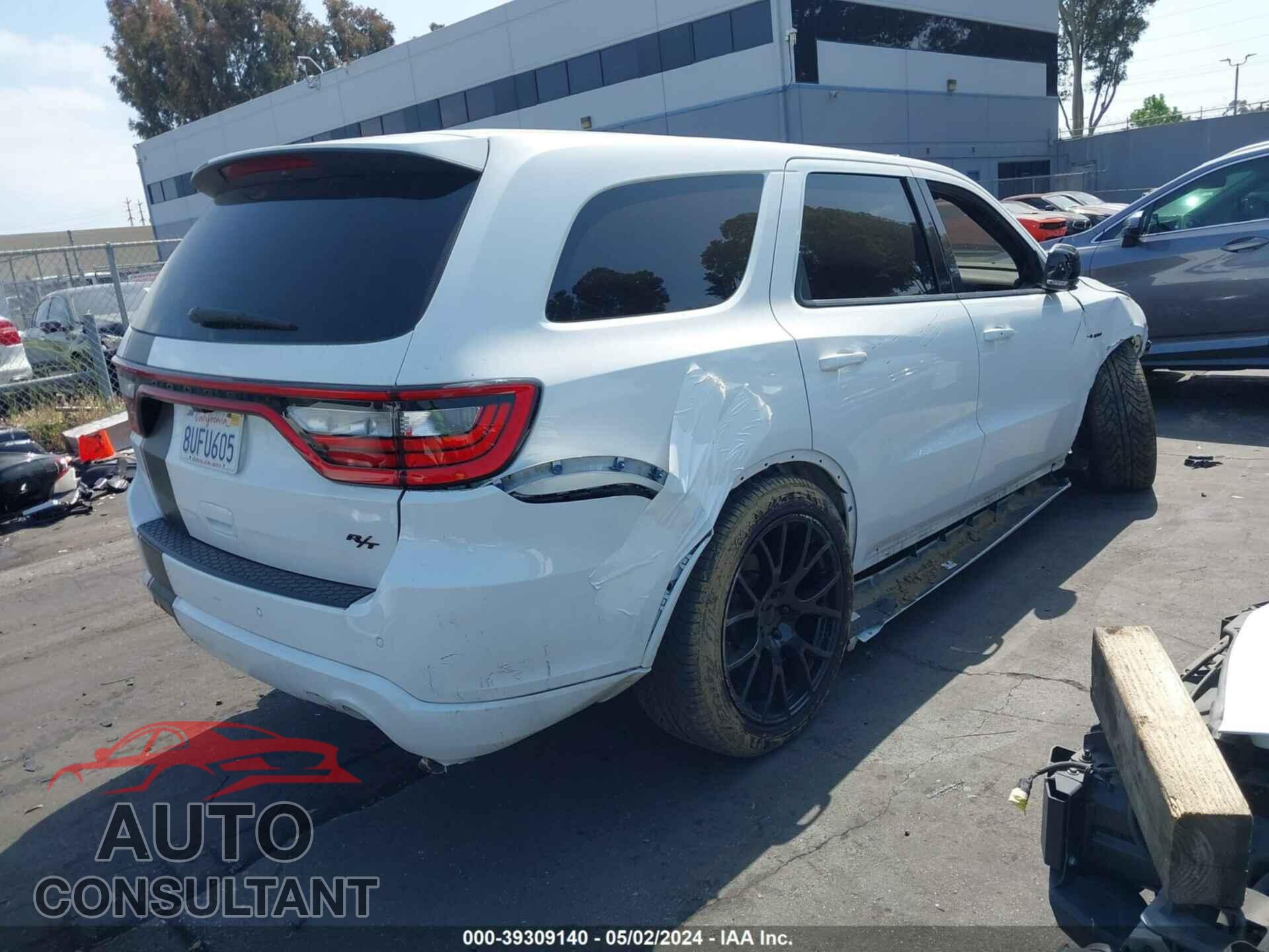 DODGE DURANGO 2021 - 1C4SDHCT5MC554592