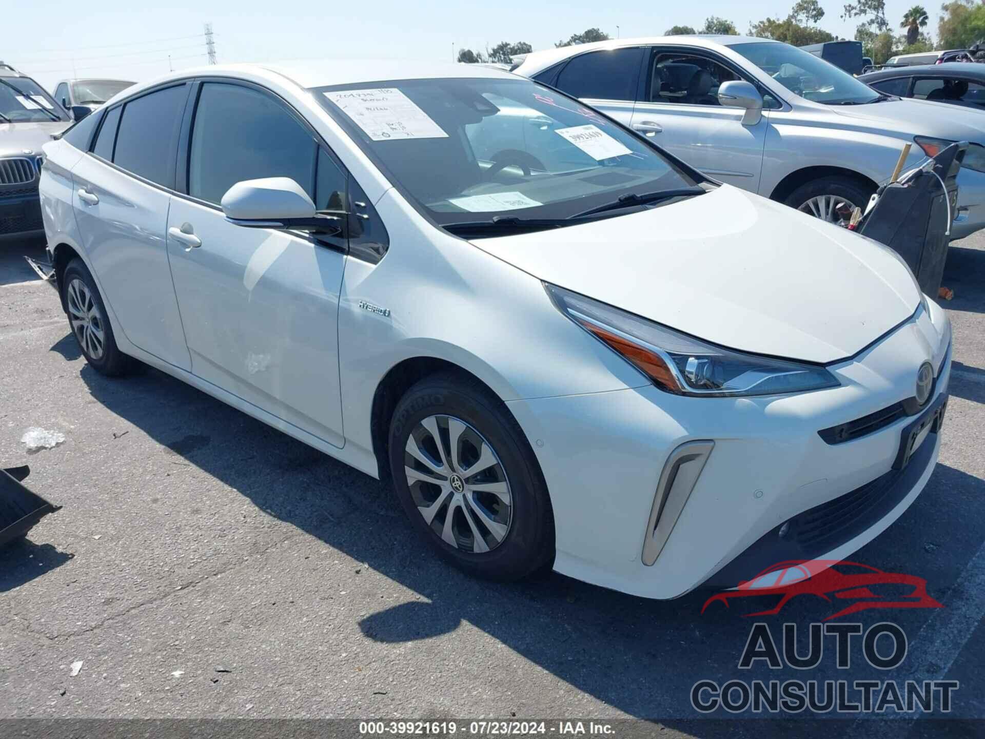 TOYOTA PRIUS 2020 - JTDL9RFU5L3016196