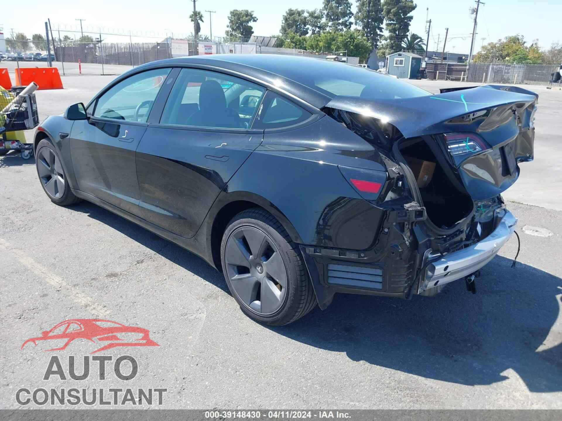 TESLA MODEL 3 2022 - 5YJ3E1EA5NF134341