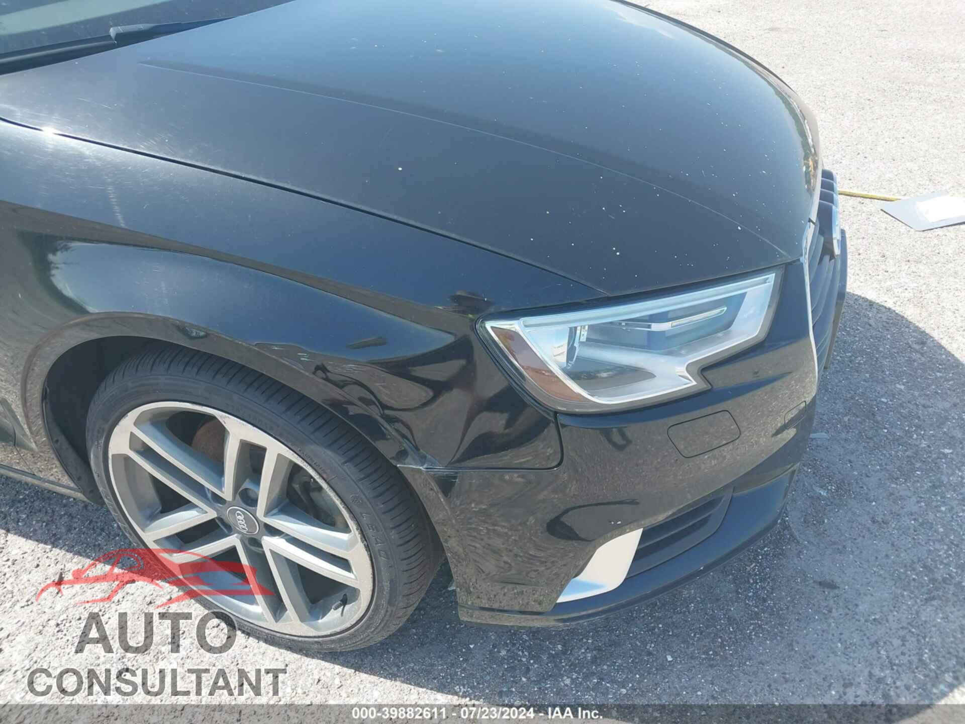 AUDI A3 2017 - WAUAUGFF2H1067263