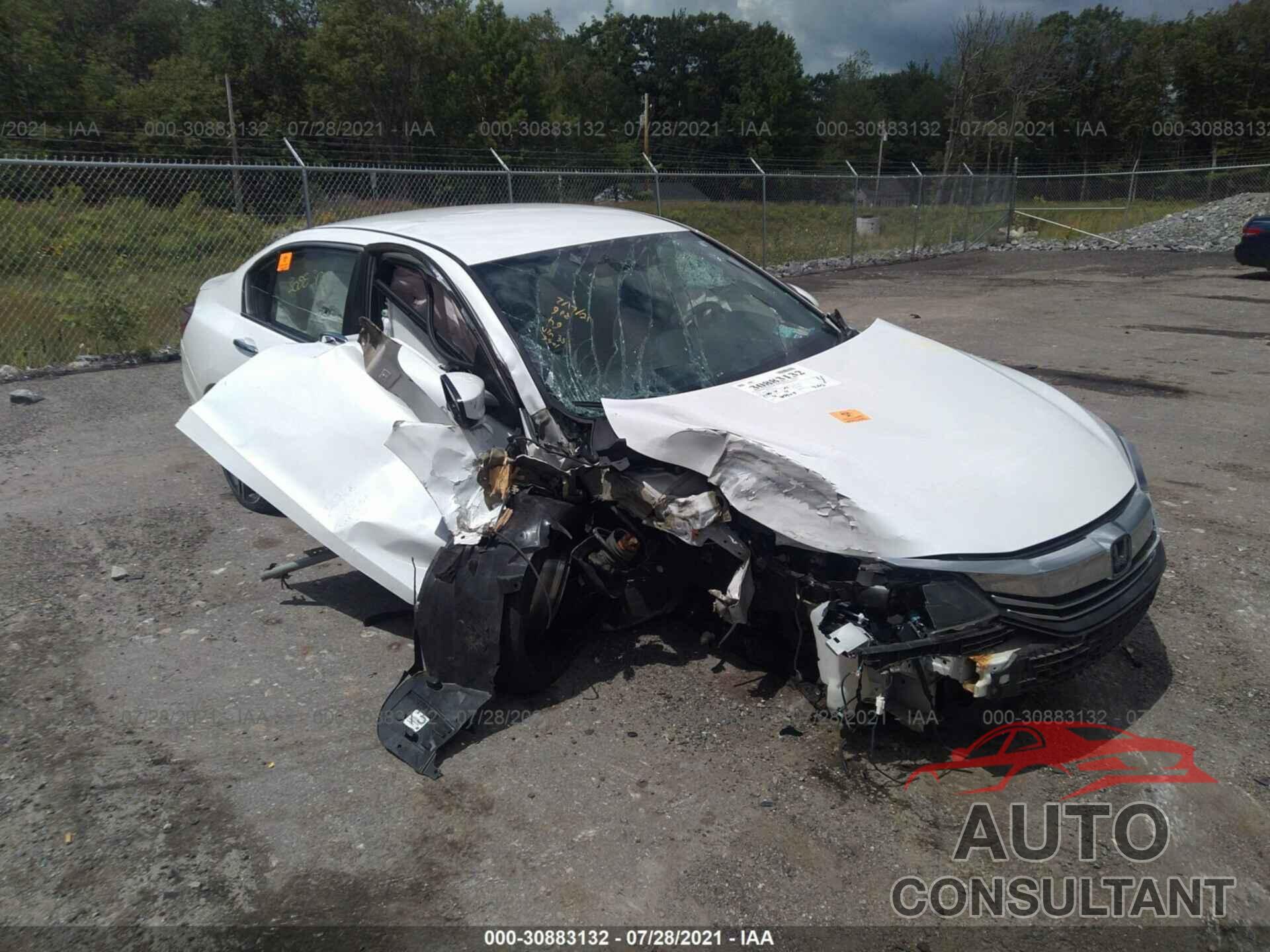 HONDA ACCORD SEDAN 2016 - 1HGCR2F54GA023501