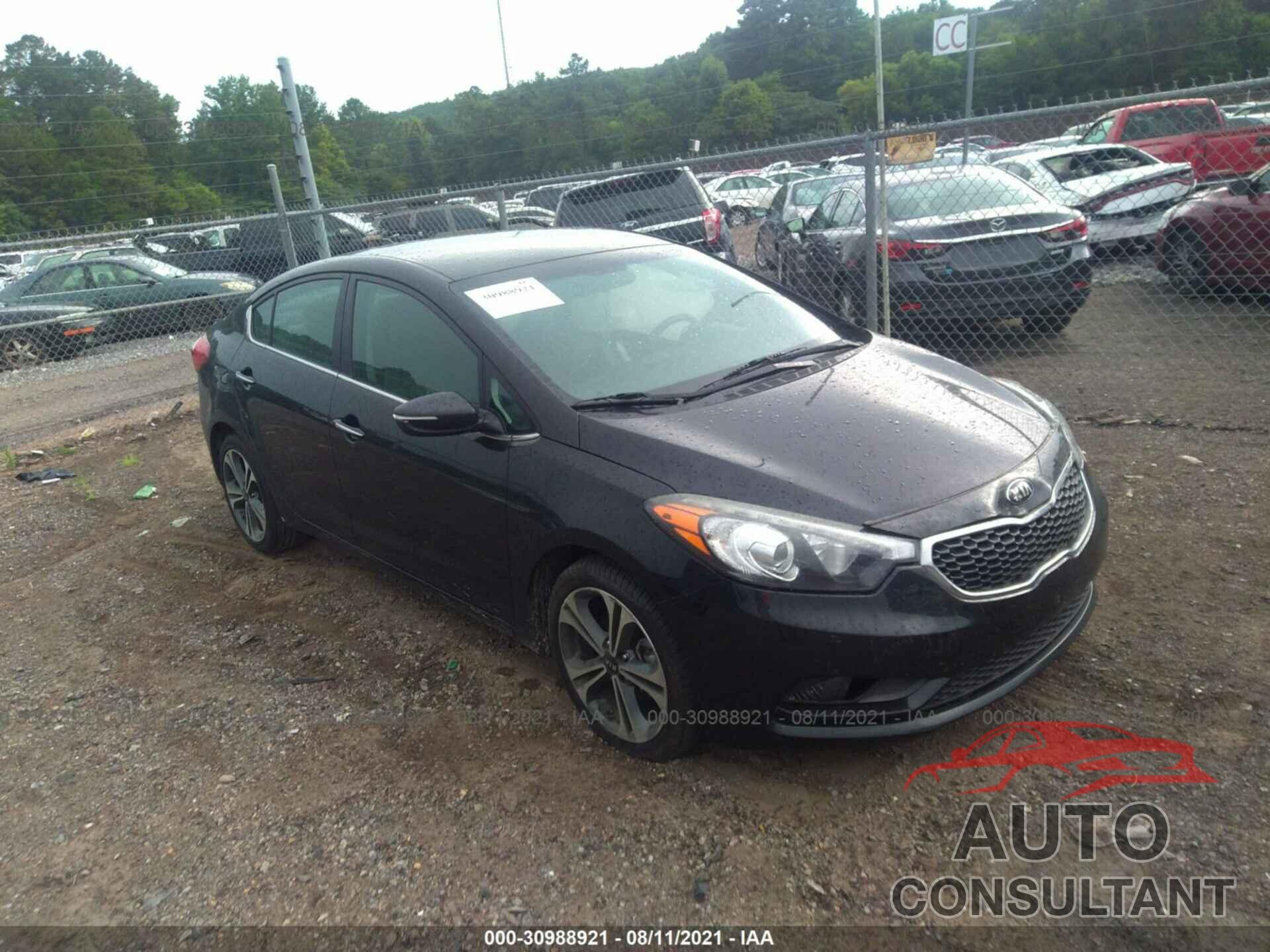 KIA FORTE 2016 - KNAFX4A85G5473632