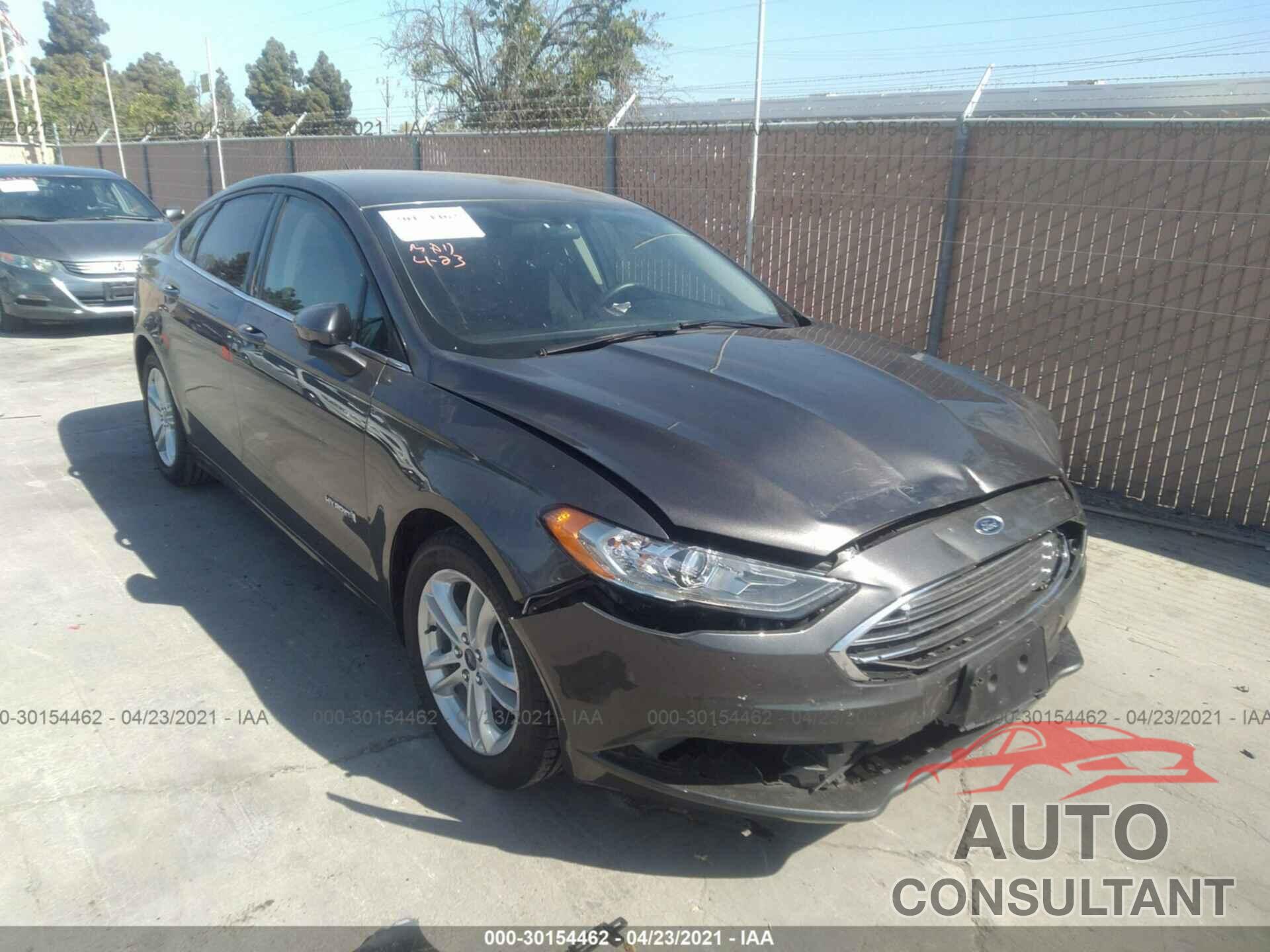 FORD FUSION HYBRID 2018 - 3FA6P0LU1JR177328