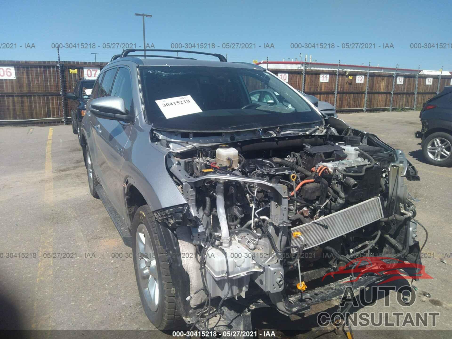 TOYOTA HIGHLANDER 2019 - 5TDDGRFHXKS060057