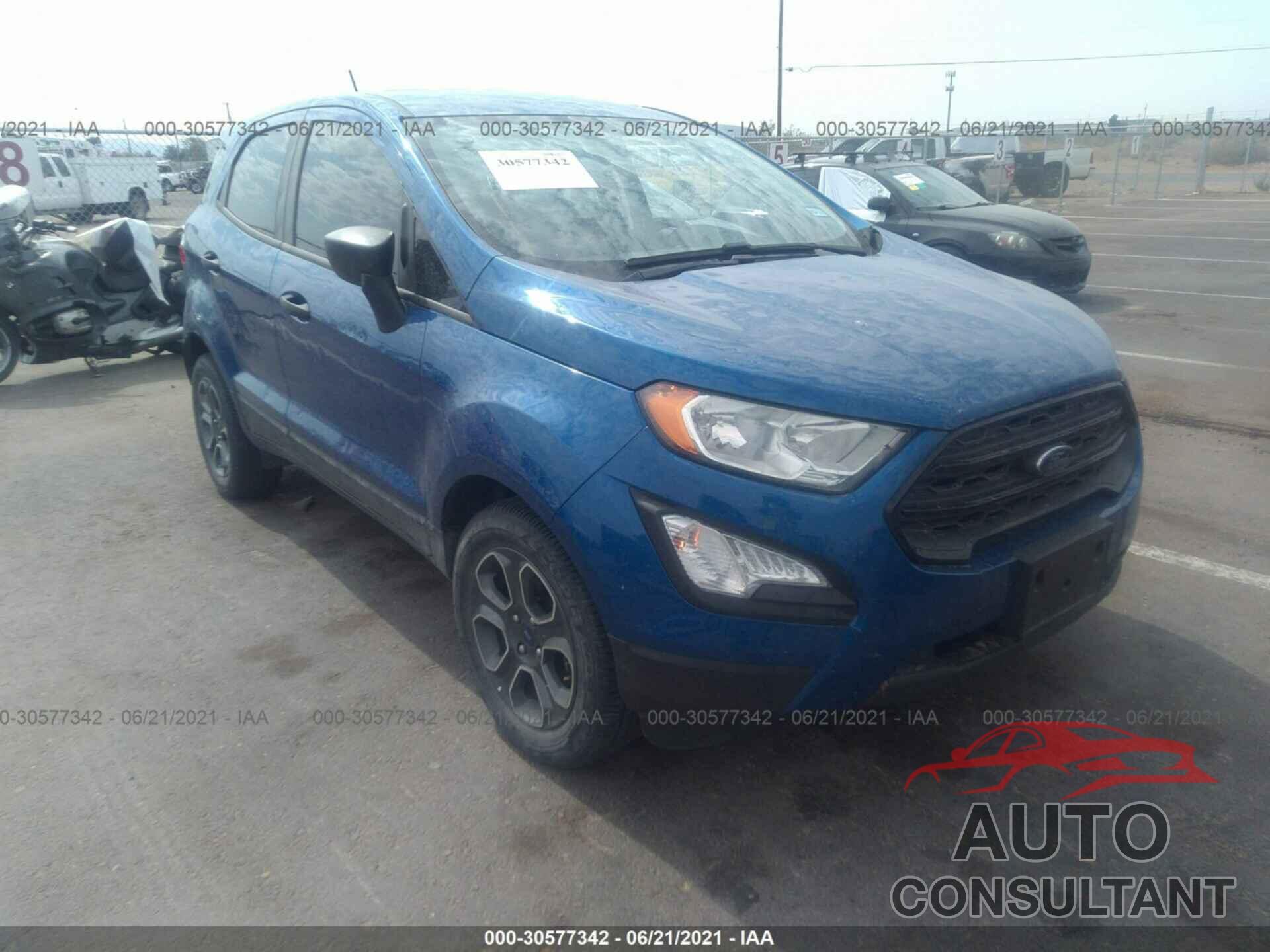 FORD ECOSPORT 2018 - MAJ3P1RE7JC168561