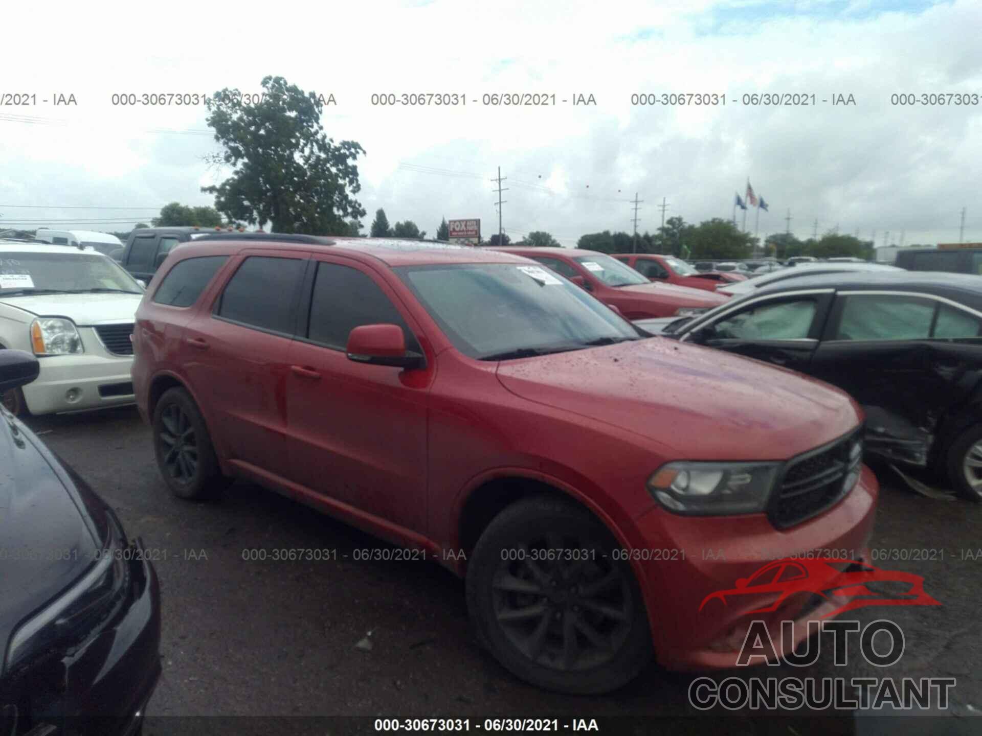 DODGE DURANGO 2017 - 1C4SDJCT2HC833883