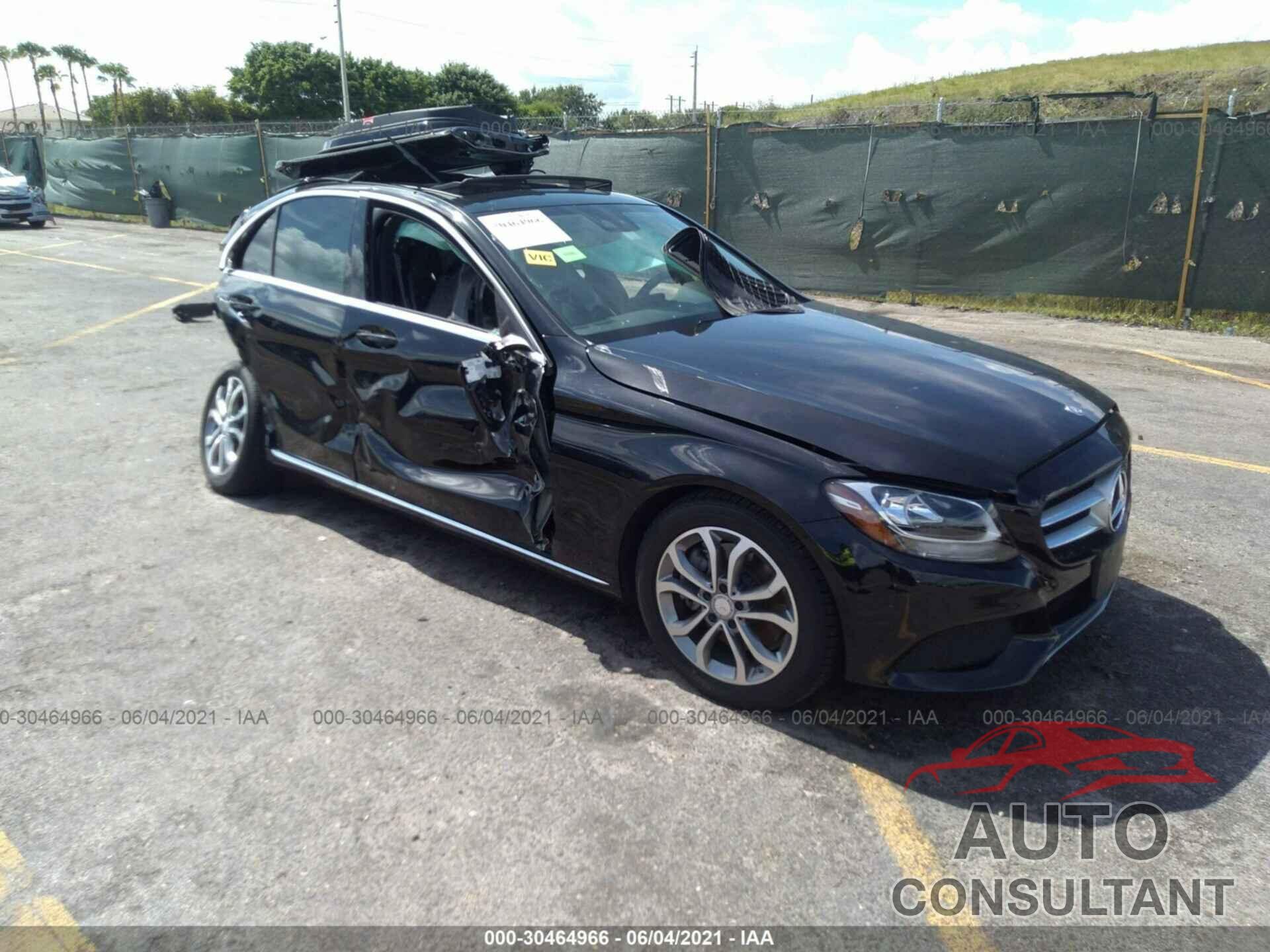 MERCEDES-BENZ C-CLASS 2017 - 55SWF4JB2HU198463