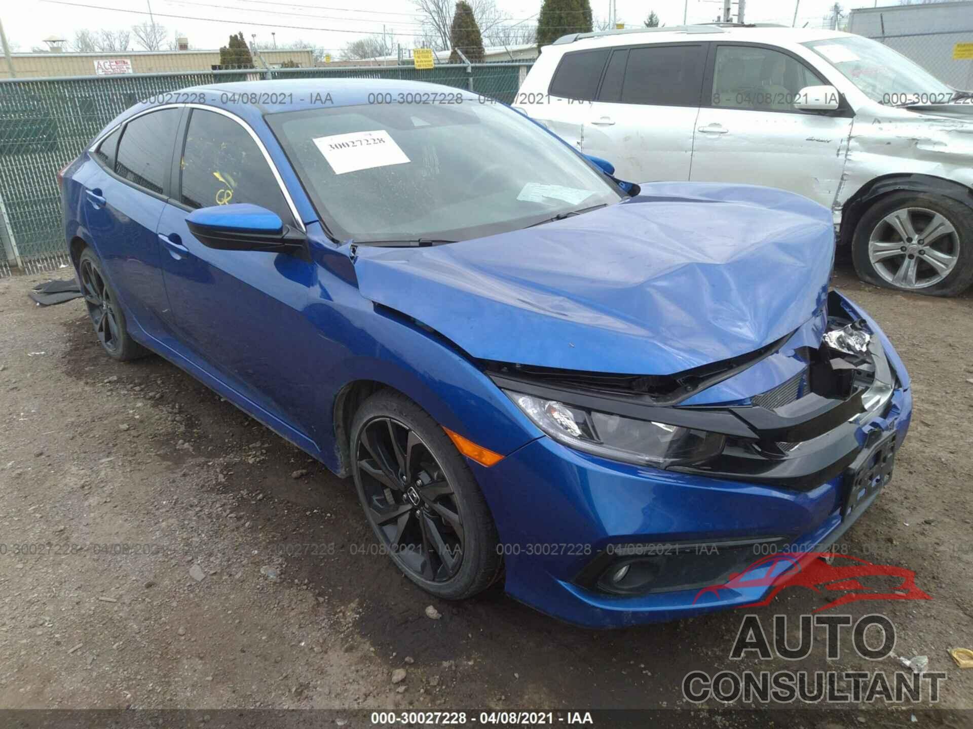 HONDA CIVIC SEDAN 2020 - 2HGFC2F88LH544600