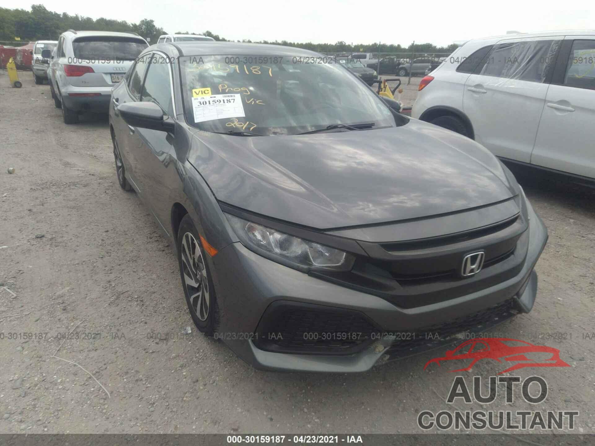 HONDA CIVIC HATCHBACK 2017 - SHHFK7H20HU210919