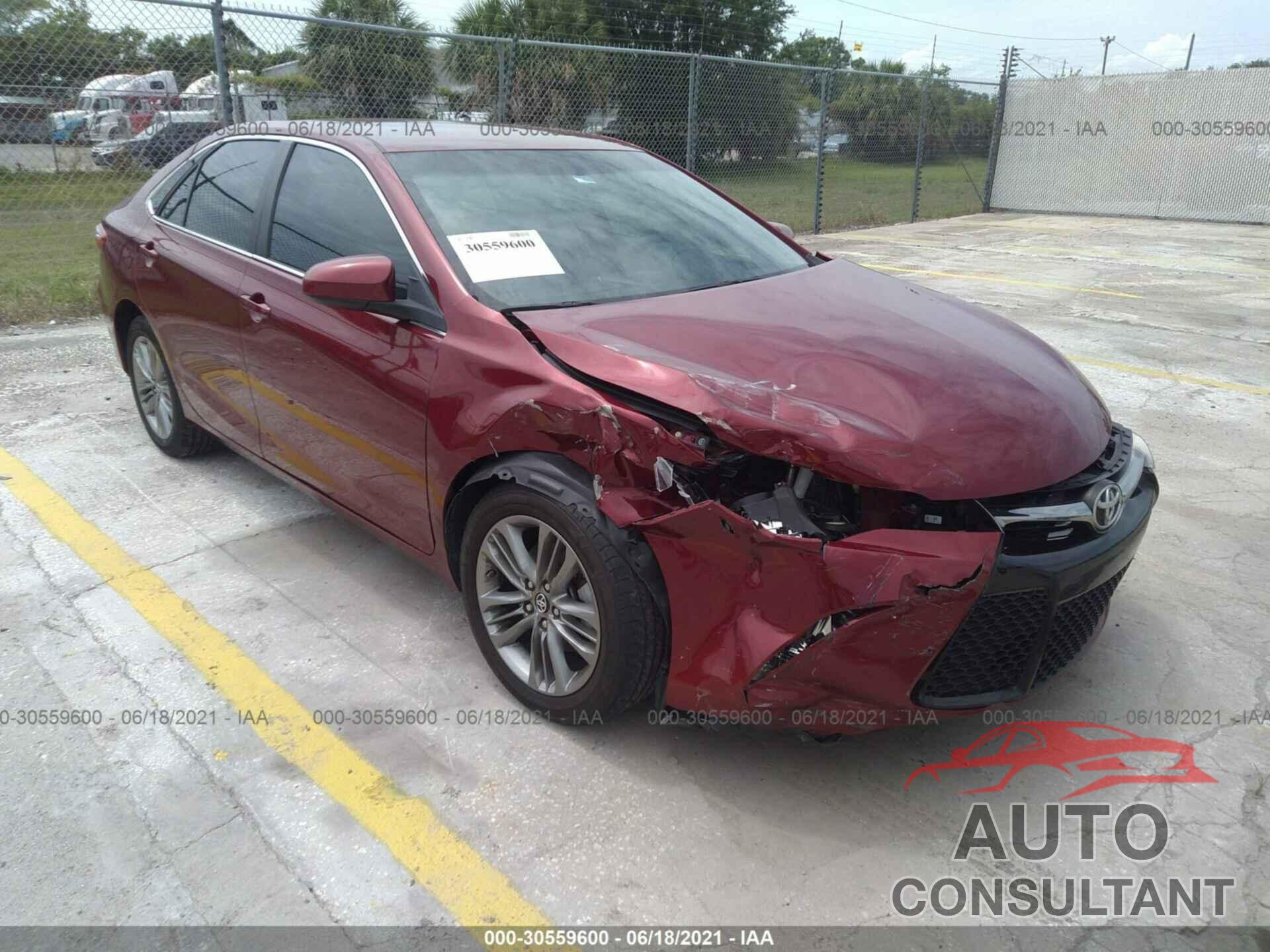 TOYOTA CAMRY 2017 - 4T1BF1FK4HU737627