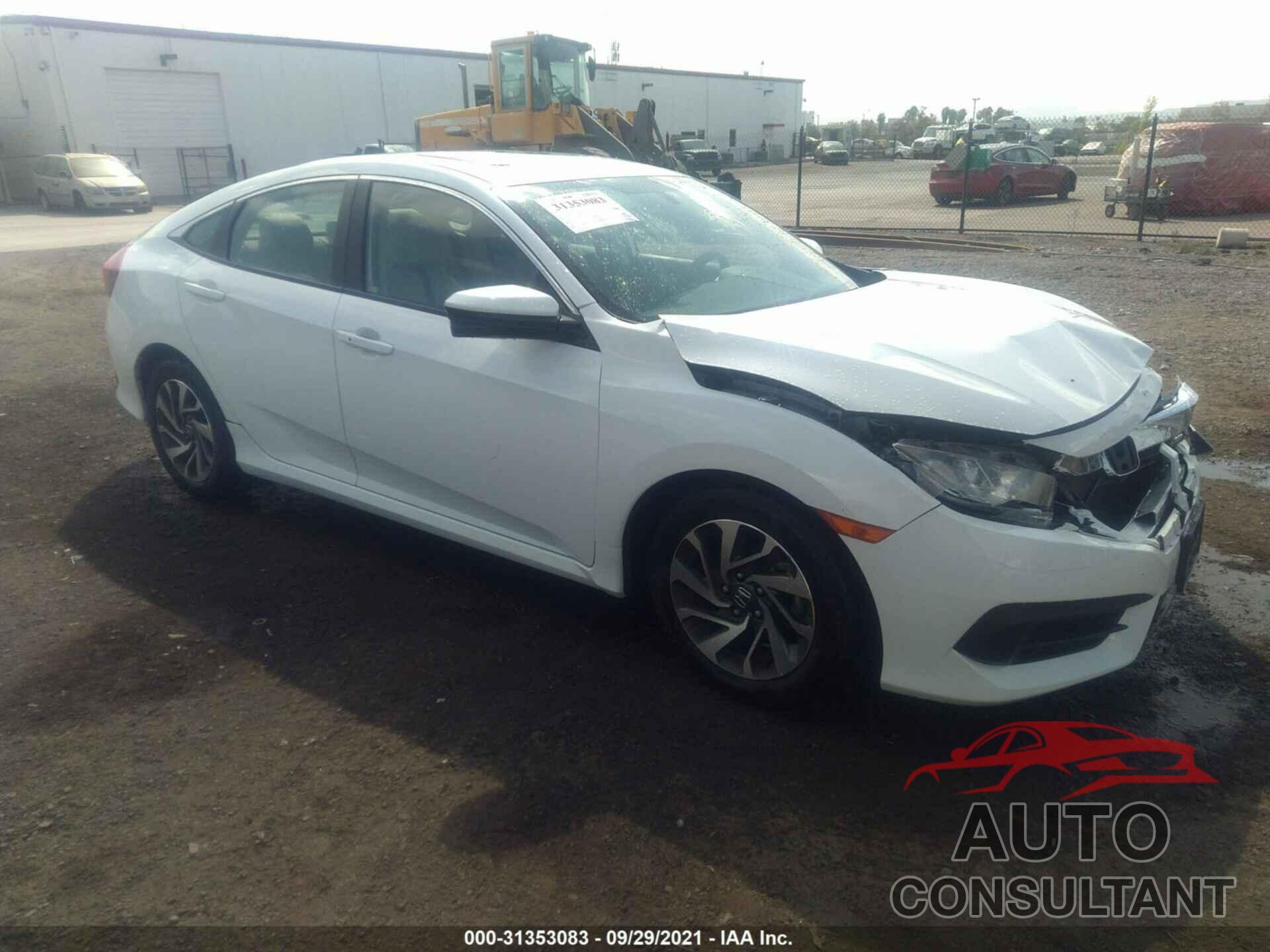 HONDA CIVIC SEDAN 2016 - 2HGFC2F72GH537784