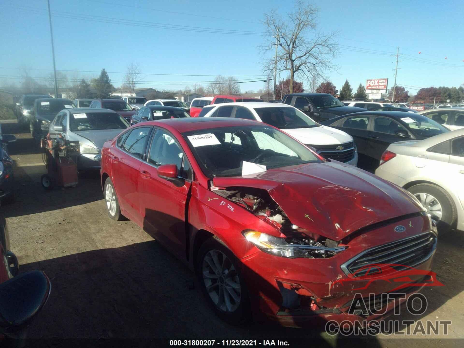 FORD FUSION 2020 - 3FA6P0HD0LR146132