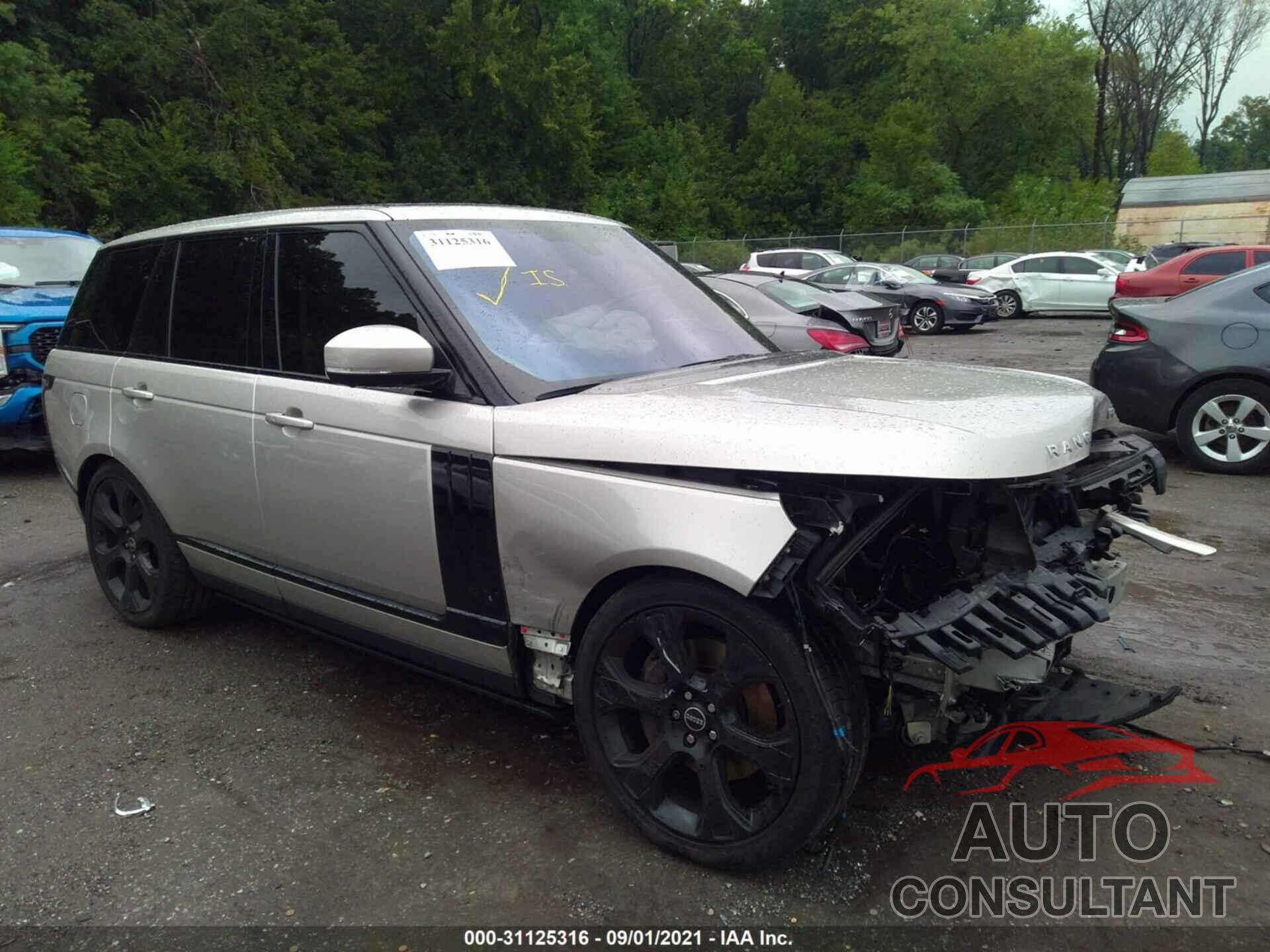 LAND ROVER RANGE ROVER 2016 - SALGS2EF4GA265891