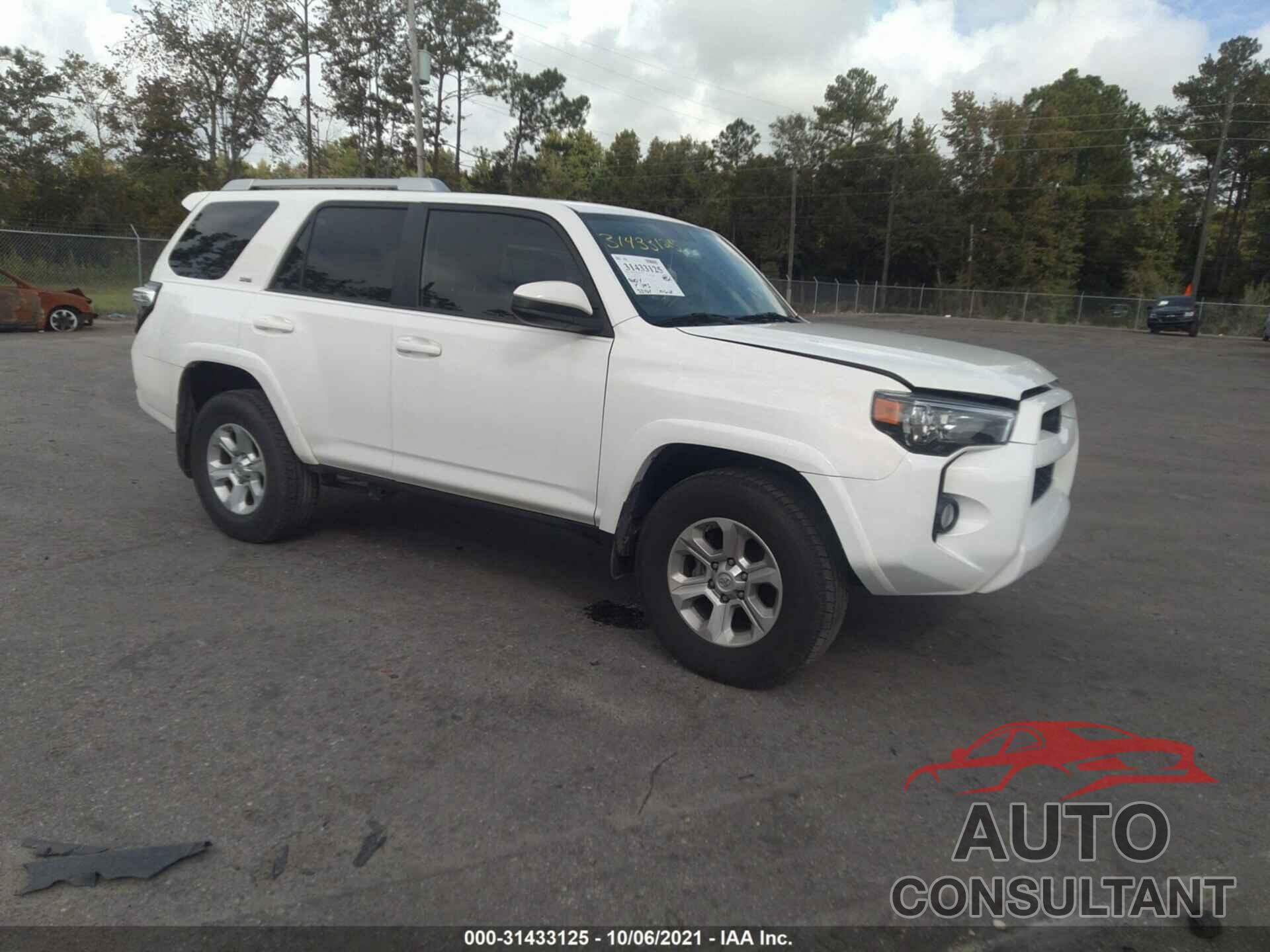 TOYOTA 4RUNNER 2018 - JTEZU5JR5J5172157