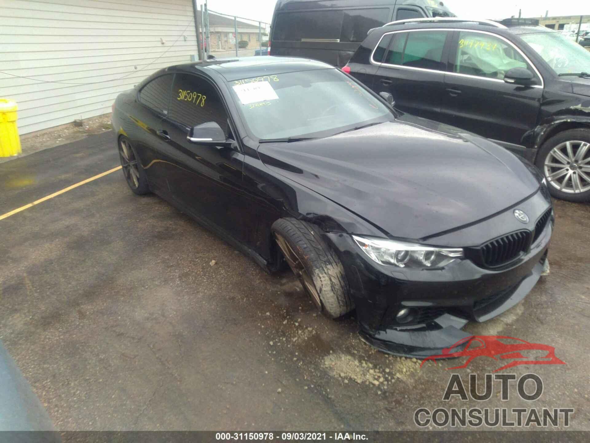 BMW 4 SERIES 2016 - WBA3R5C55GK373263