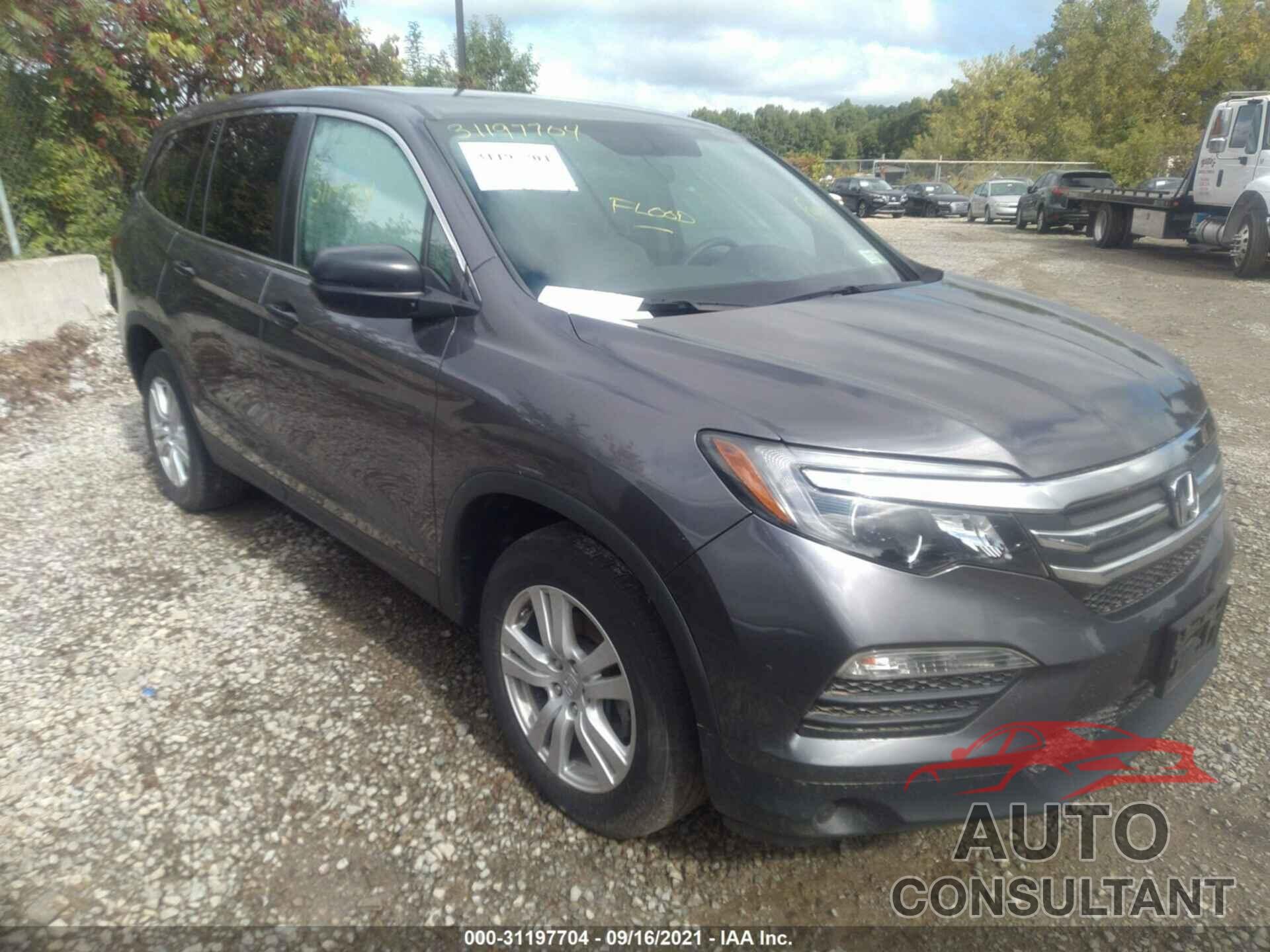 HONDA PILOT 2018 - 5FNYF6H15JB067830