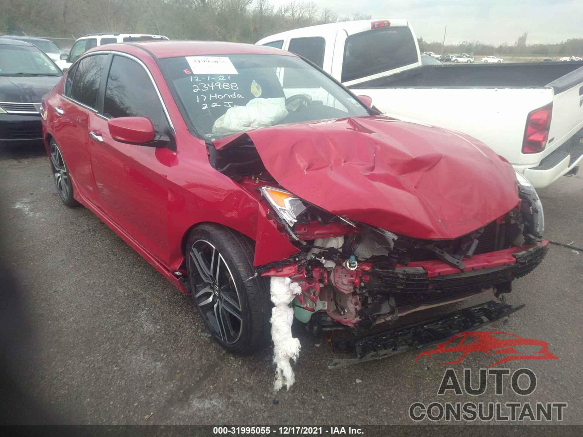 HONDA ACCORD SEDAN 2017 - 1HGCR2F18HA234988