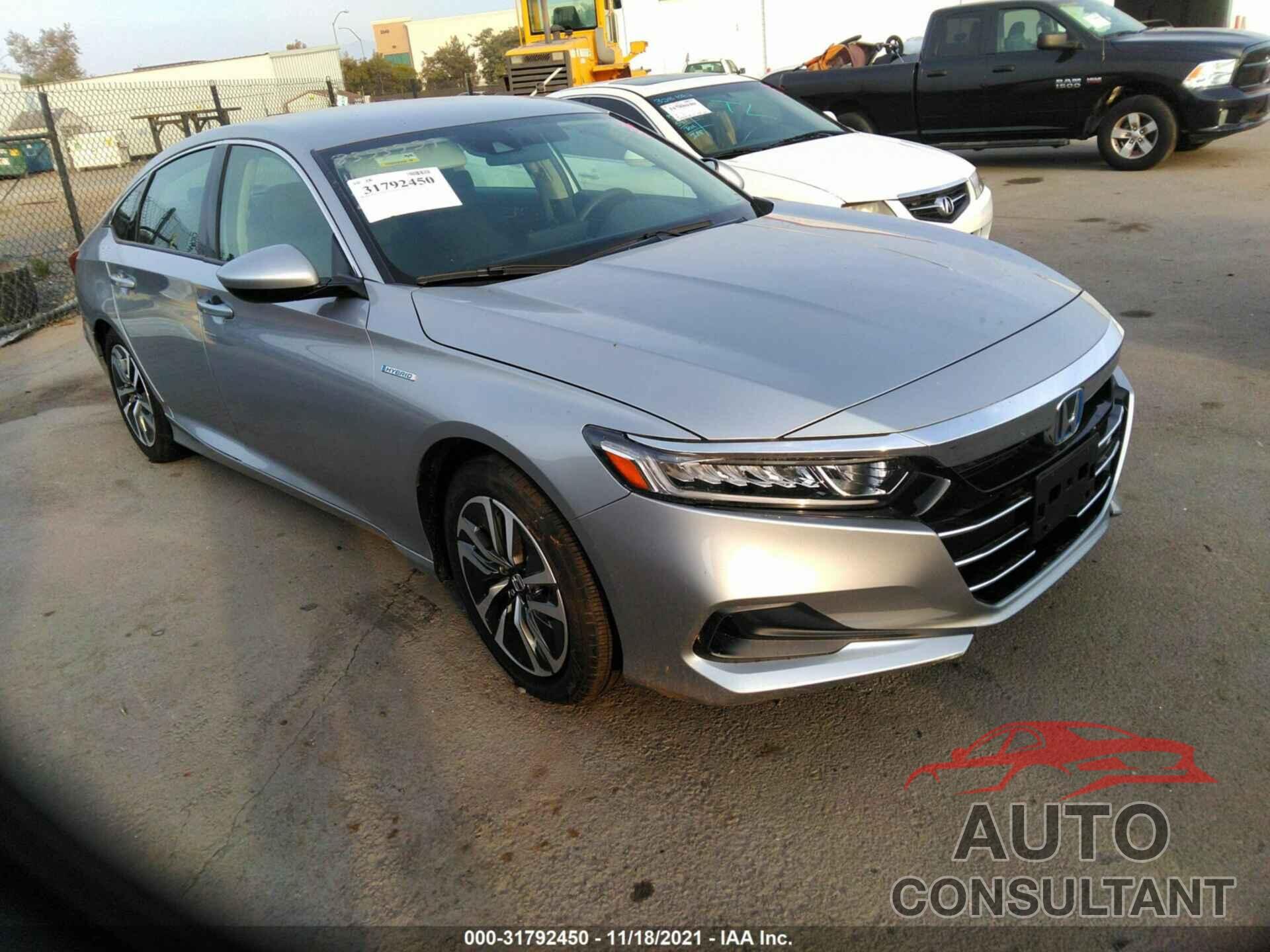 HONDA ACCORD HYBRID 2021 - 1HGCV3F16MA011912