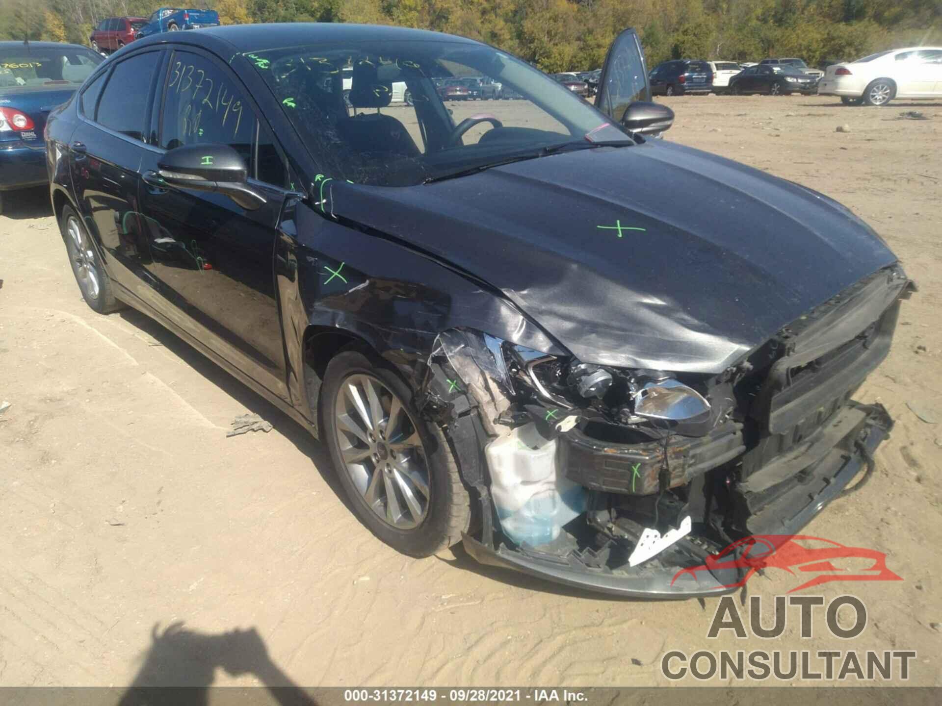 FORD FUSION 2017 - 3FA6P0H7XHR388931
