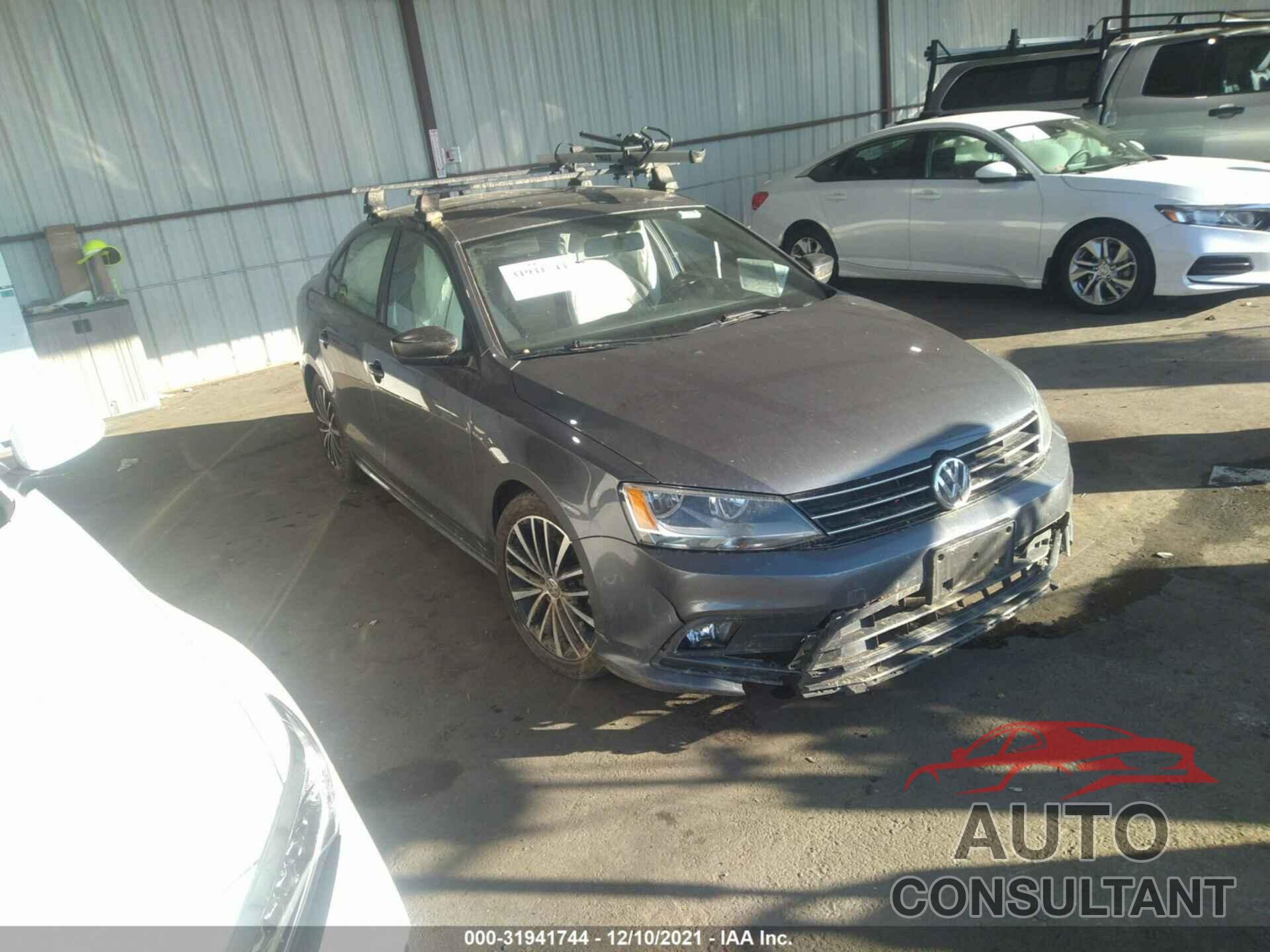 VOLKSWAGEN JETTA SEDAN 2016 - 3VWD17AJ8GM229576