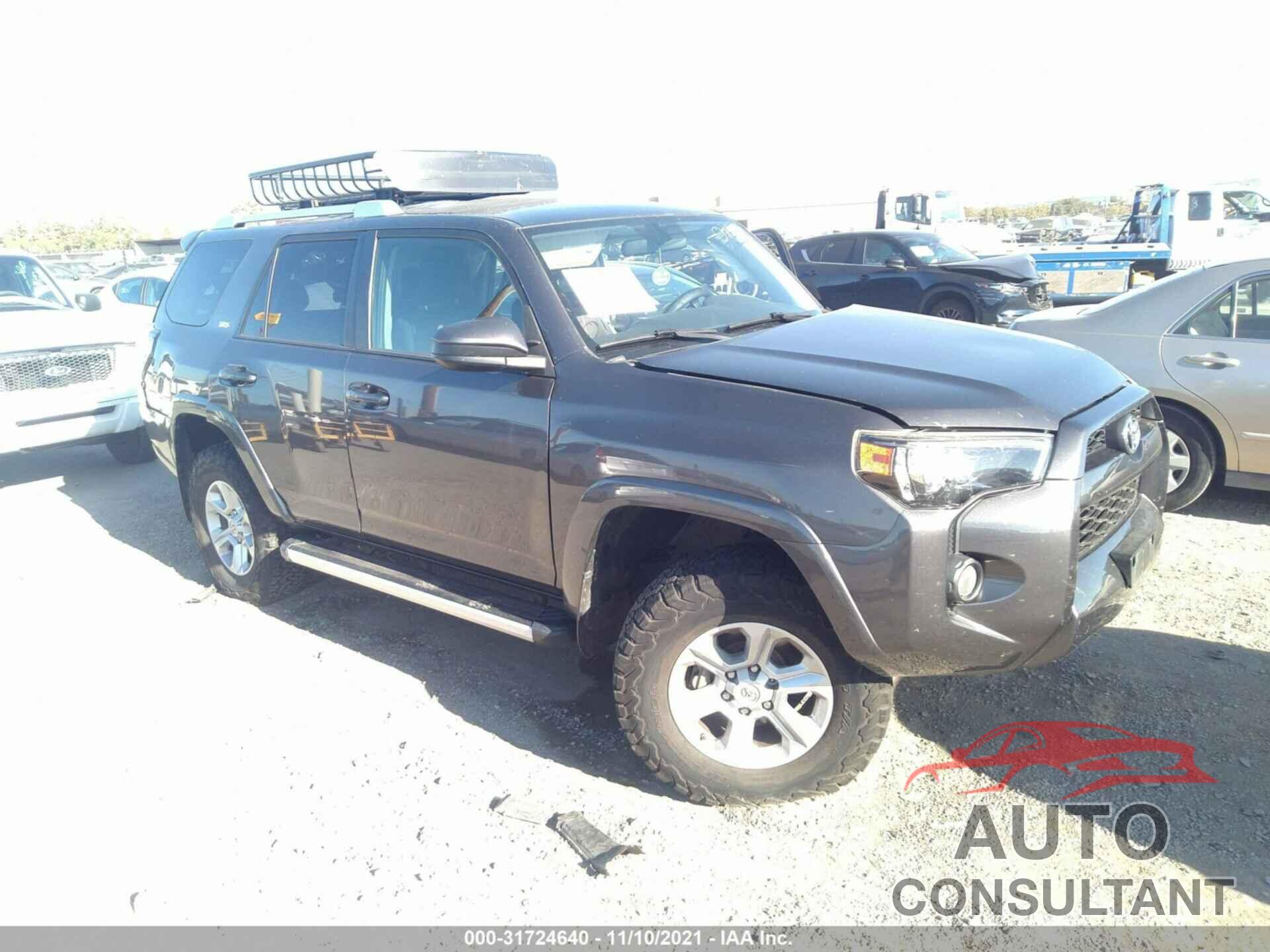 TOYOTA 4RUNNER 2017 - JTEBU5JR4H5420166