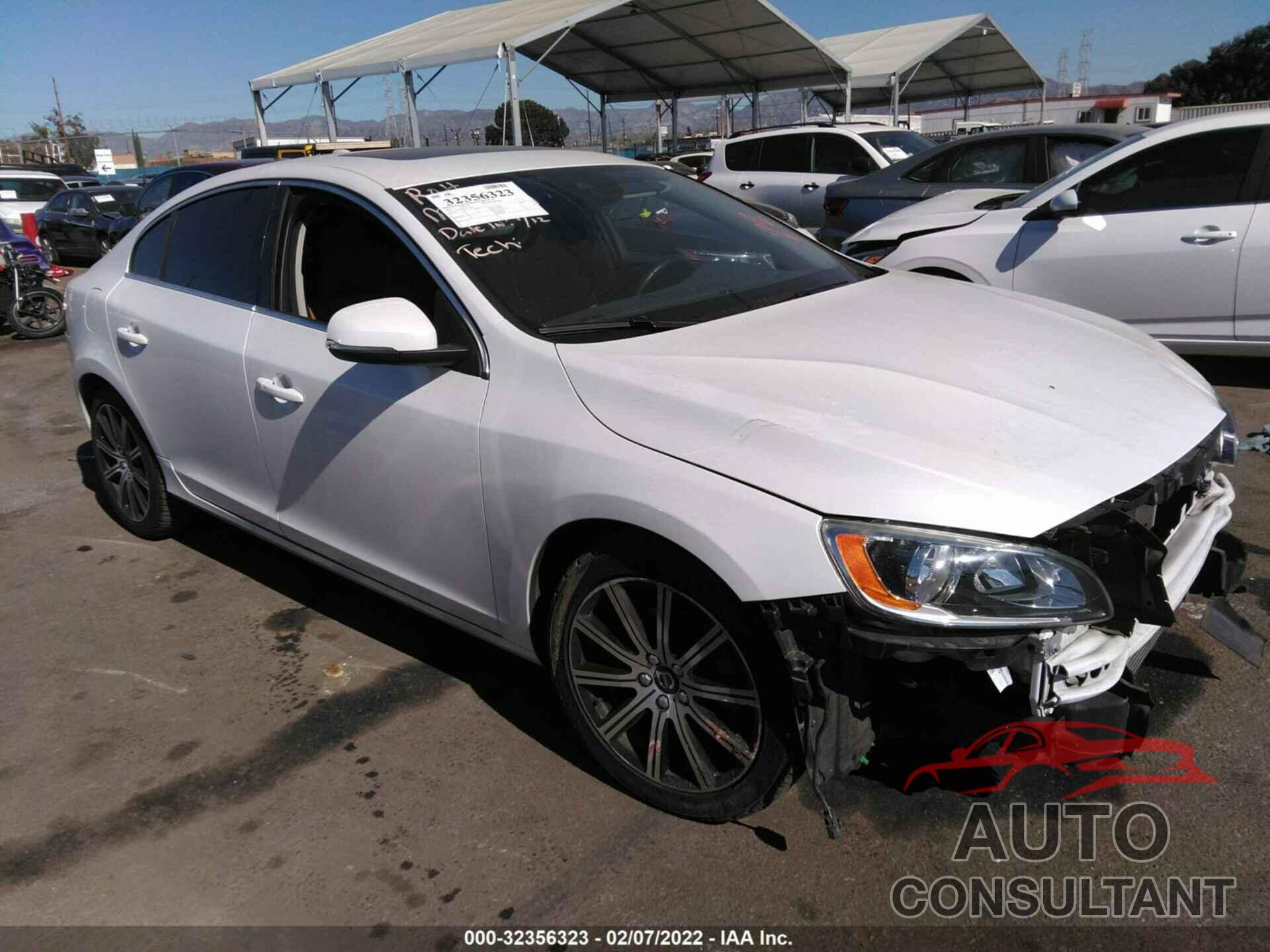 VOLVO S60 INSCRIPTION 2016 - LYV402FK6GB113812