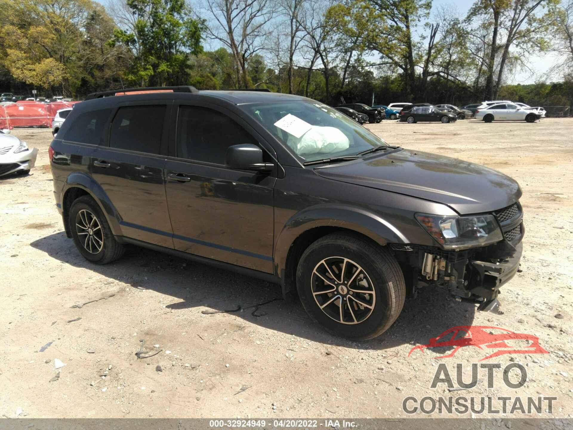 DODGE JOURNEY 2018 - 3C4PDCAB2JT497934