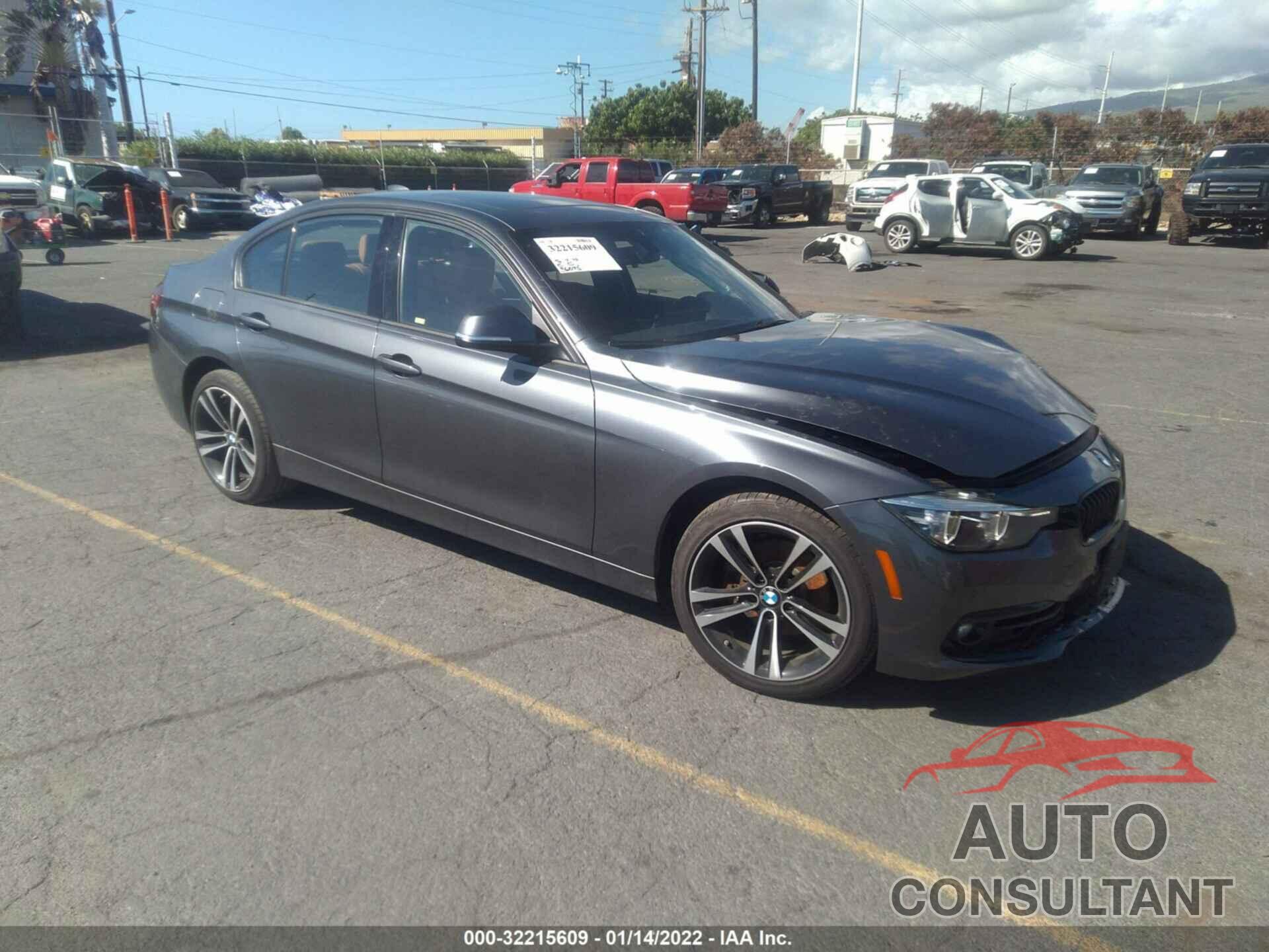 BMW 3 SERIES 2018 - WBA8D9G54JNU67873
