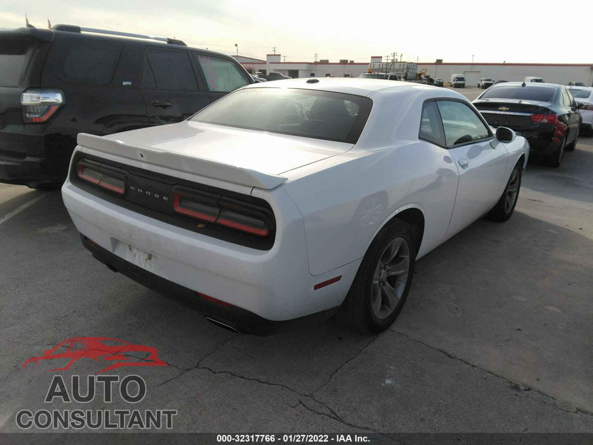 DODGE CHALLENGER 2019 - 2C3CDZAG2KH723675