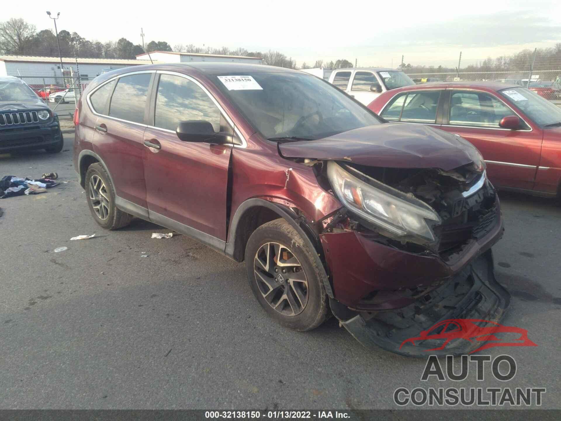 HONDA CR-V 2016 - 2HKRM3H47GH506572