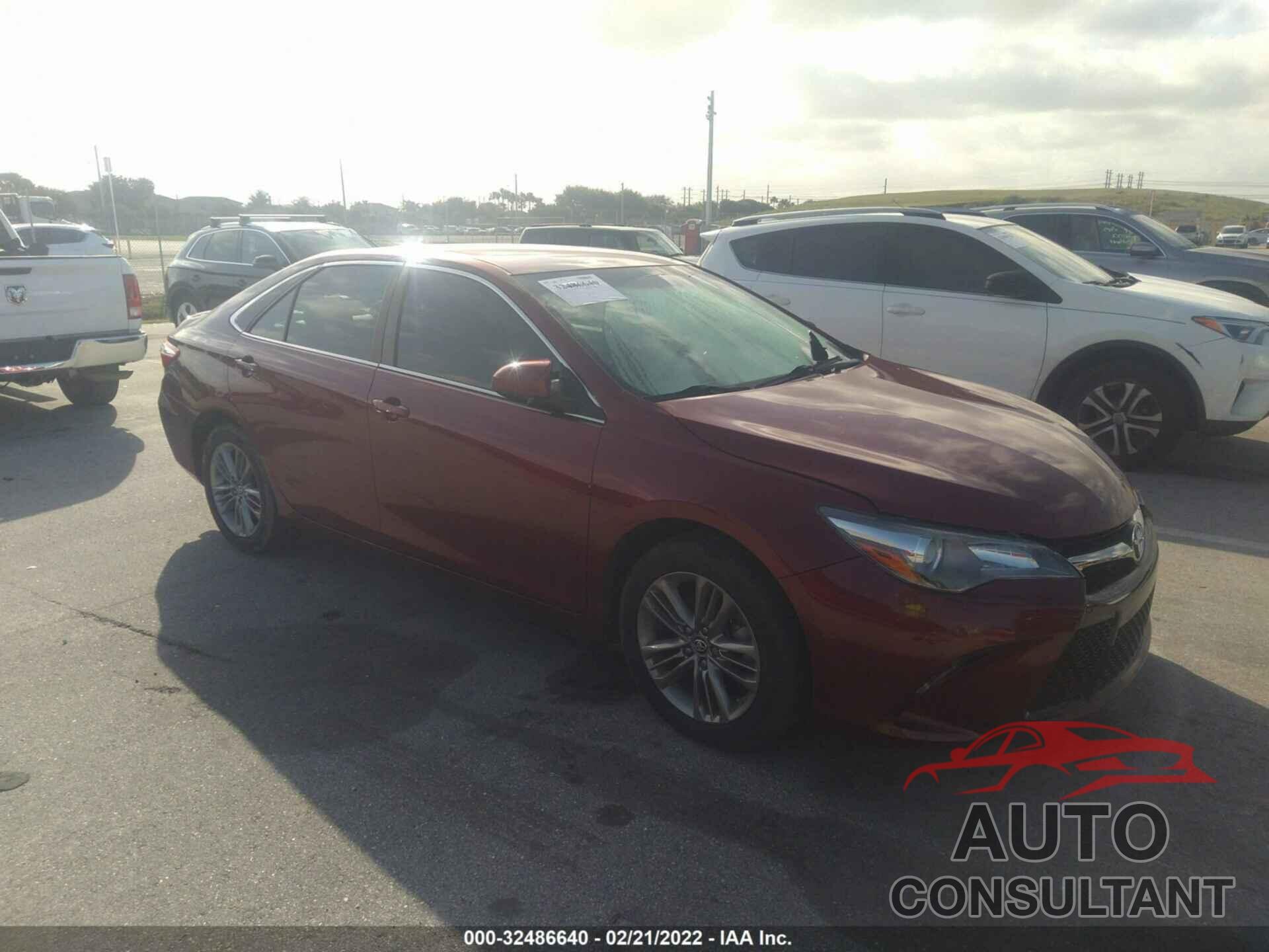 TOYOTA CAMRY 2017 - 4T1BF1FK9HU725800