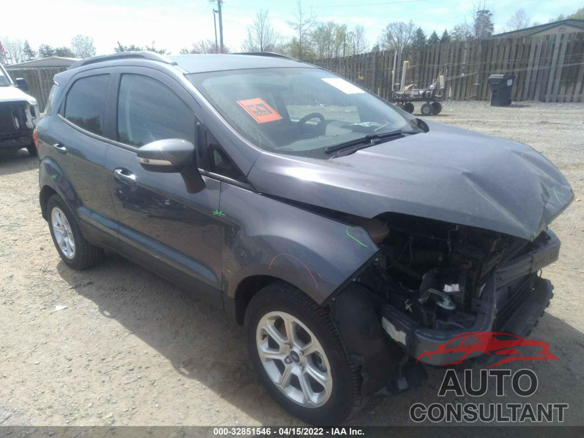 FORD ECOSPORT 2021 - MAJ3S2GE1MC400194