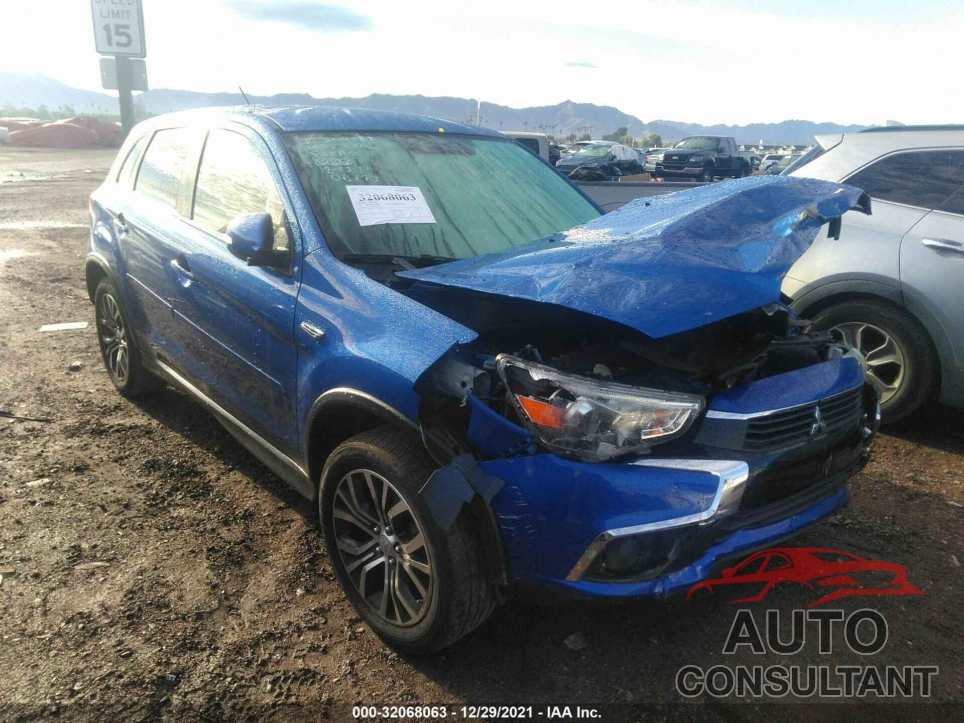 MITSUBISHI OUTLANDER SPORT 2016 - JA4AR3AW4GZ057302