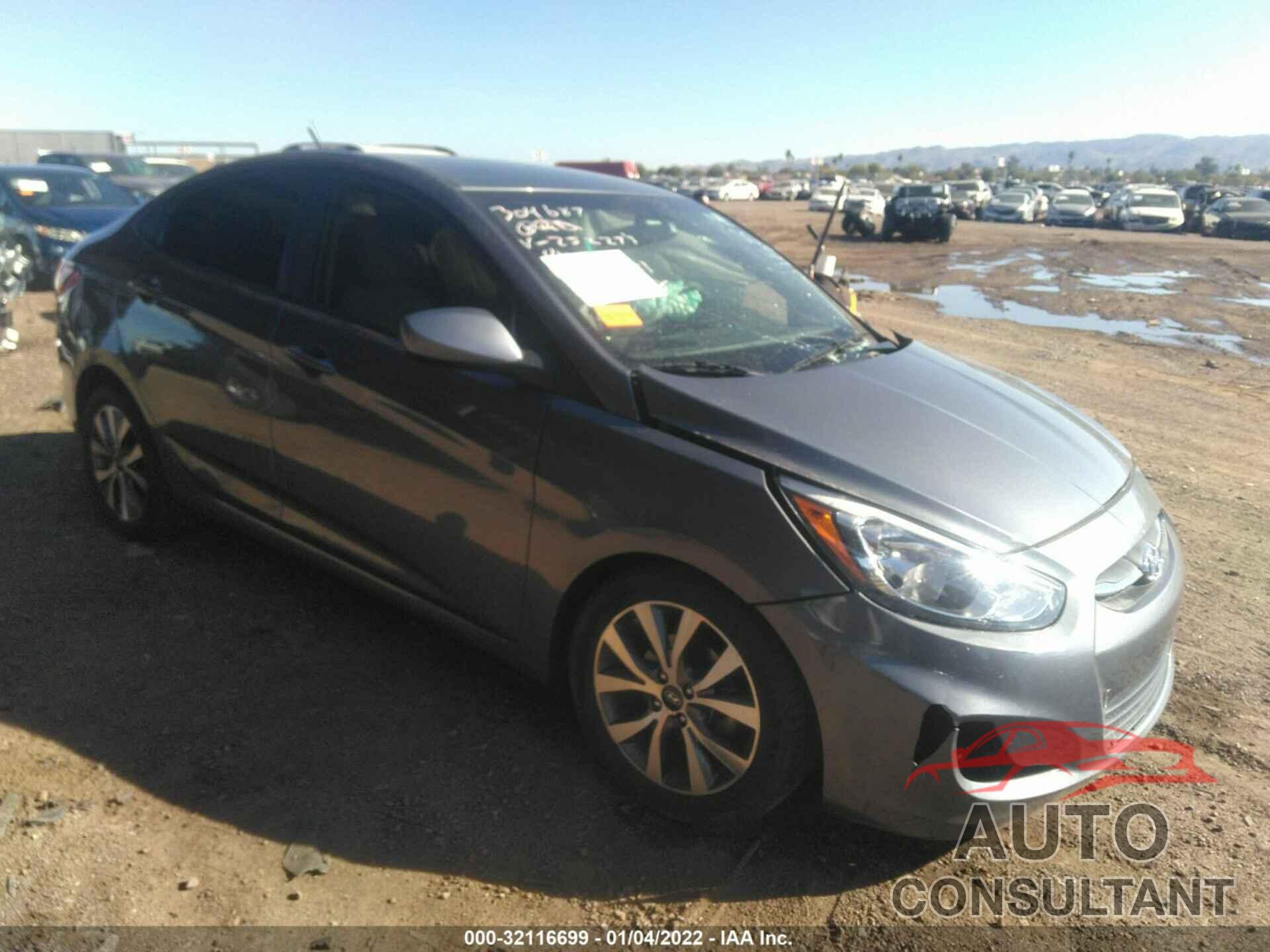 HYUNDAI ACCENT 2017 - KMHCT4AE3HU252279