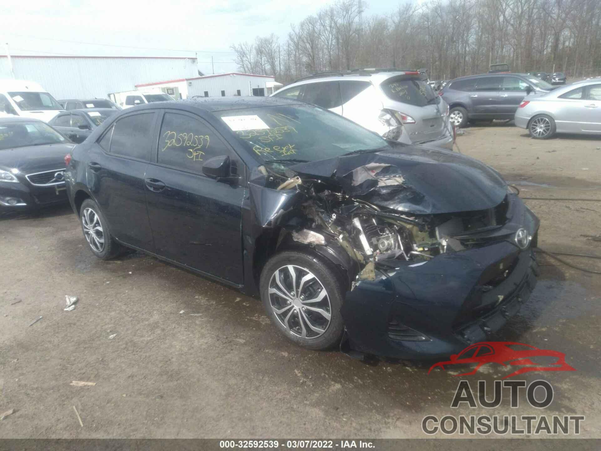 TOYOTA COROLLA 2019 - 5YFBURHE4KP932504