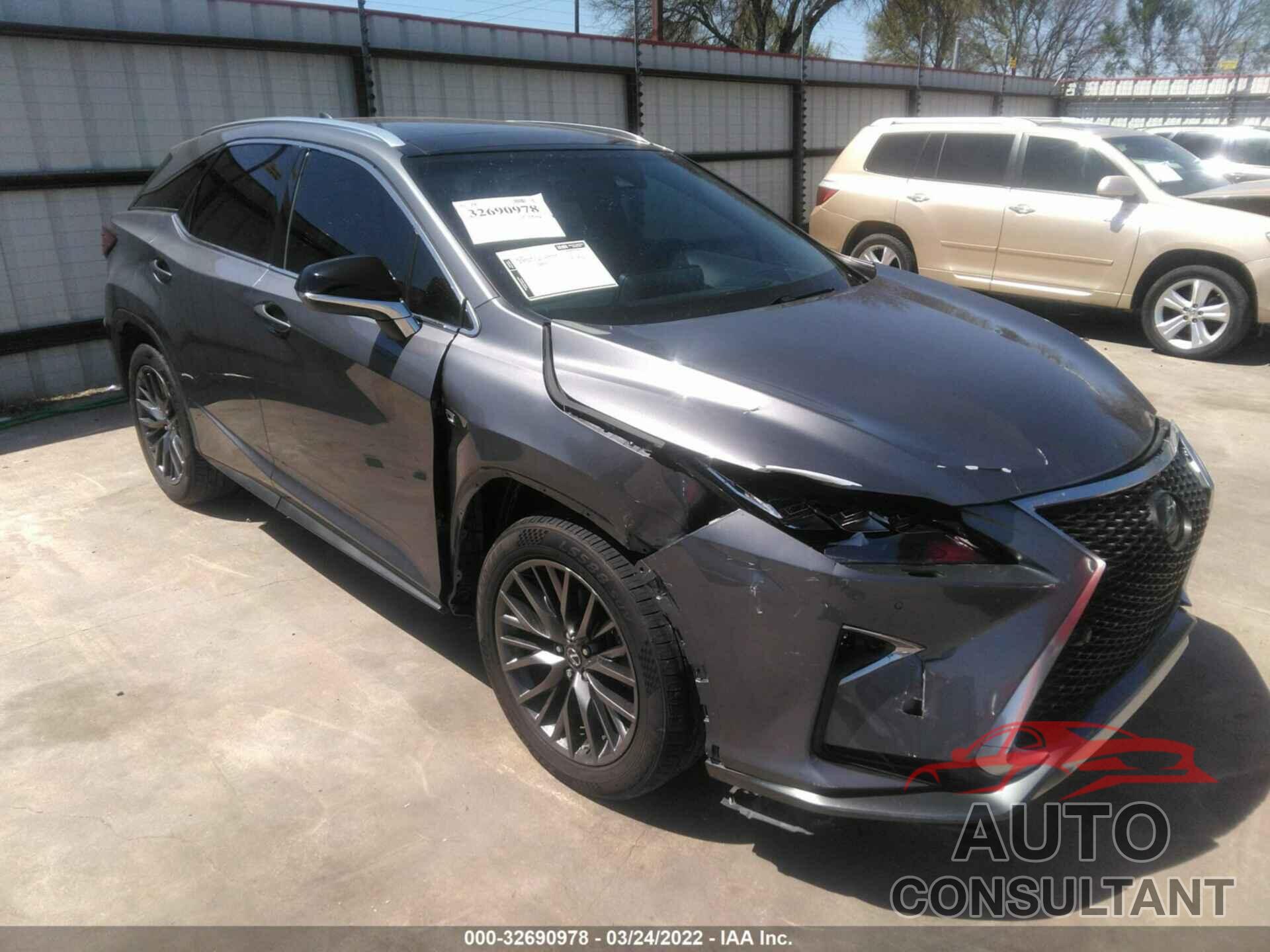 LEXUS RX 2019 - 2T2BZMCA9KC190900