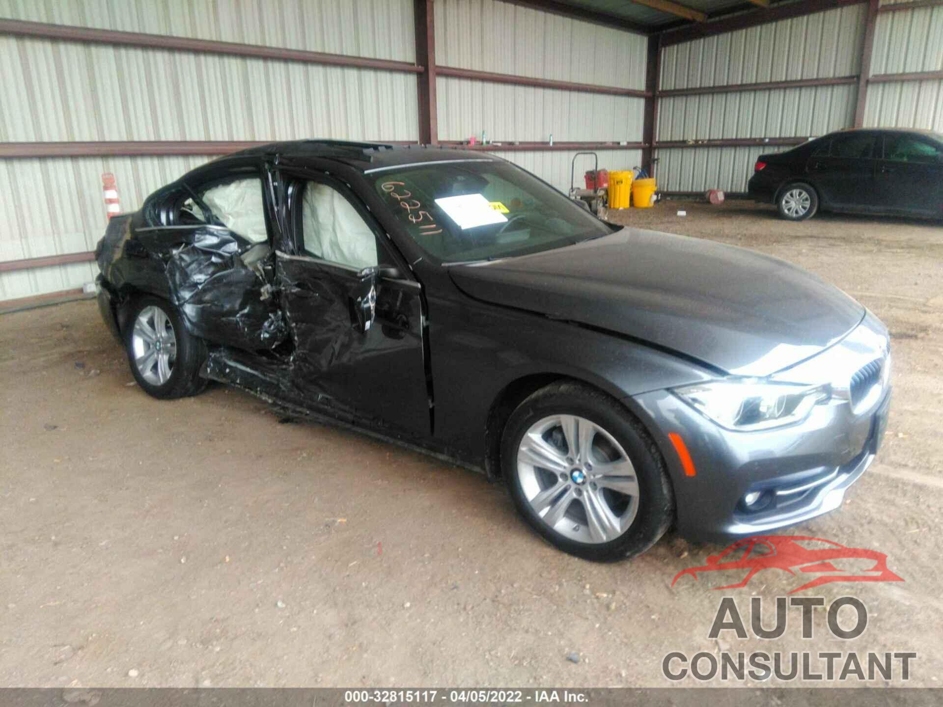 BMW 3 SERIES 2018 - WBA8D9C54JEM33955